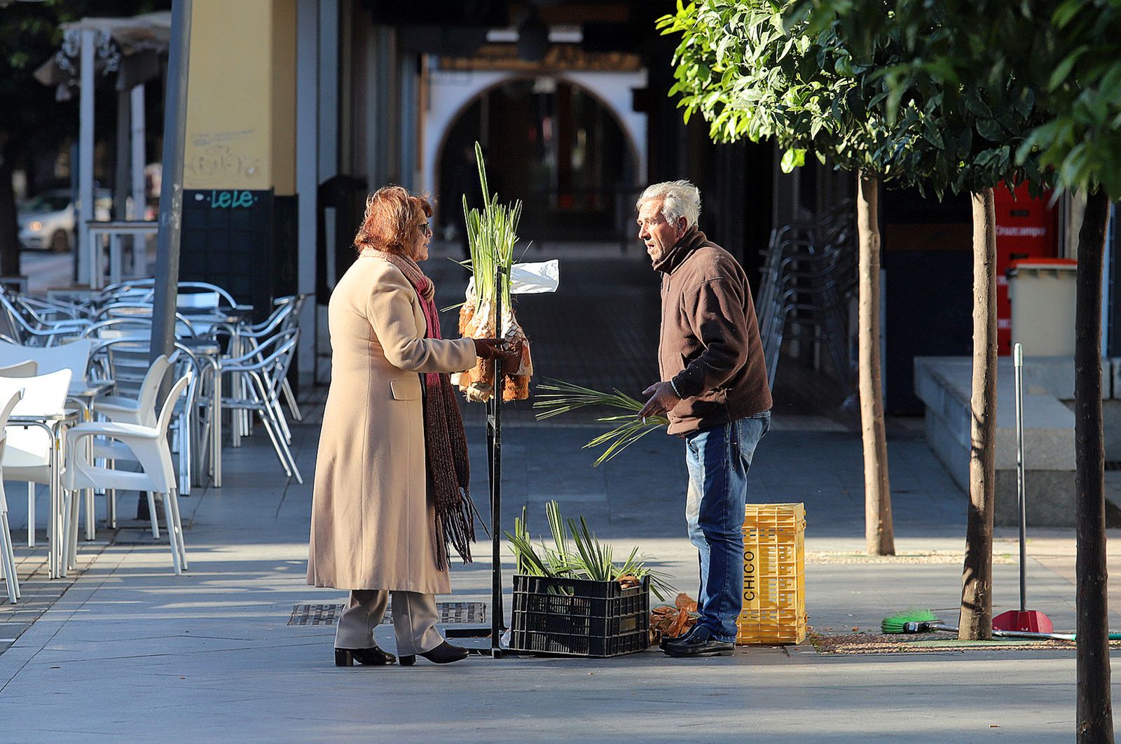Imágenes de la procesión de San Sebastián en Huelva