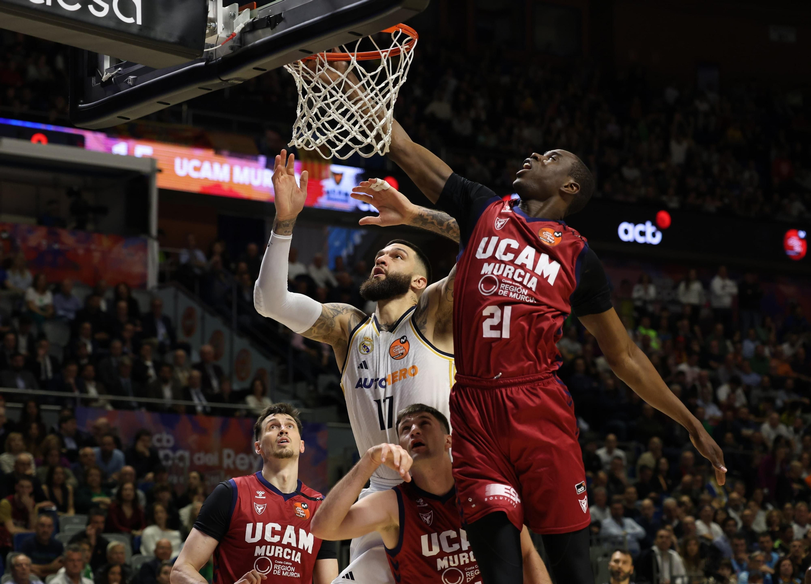El Real Madrid-UCAM Murcia de Copa del Rey, en fotos
