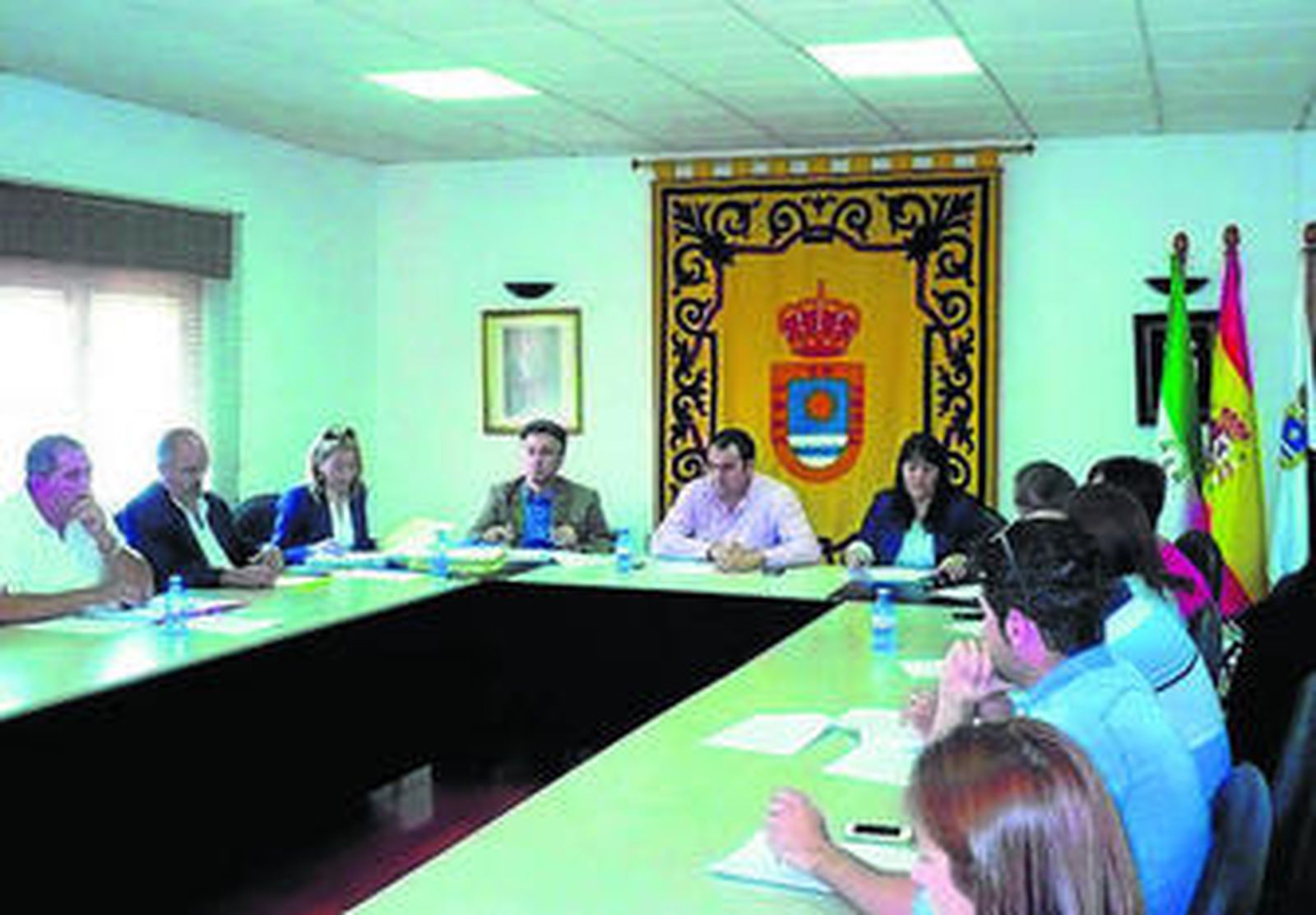 Último pleno celebrado en el Ayuntamiento de La Mojonera.