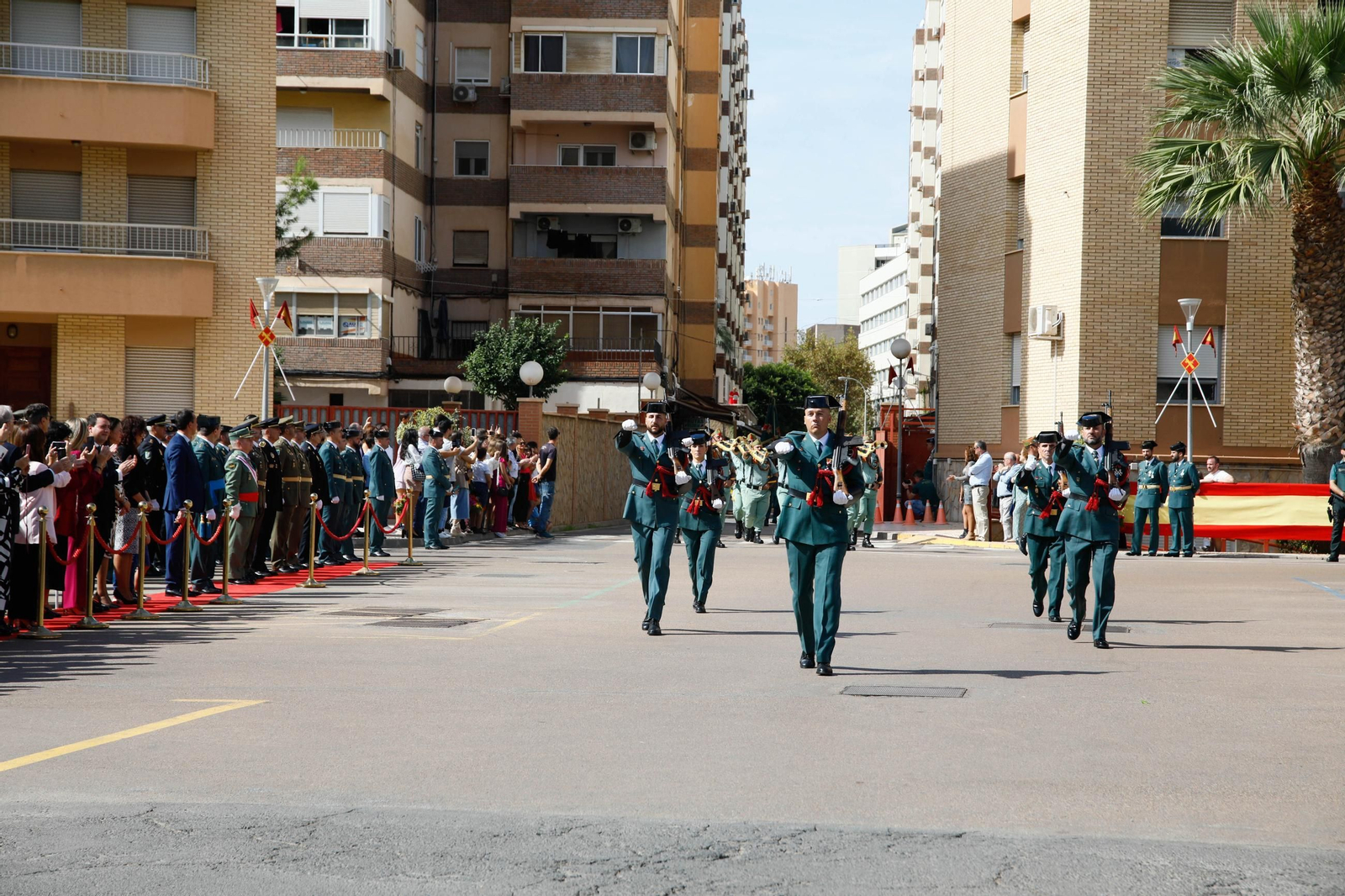 Los actos de la Guardia Civil en honor a la Virgen del Pilar, en imágenes