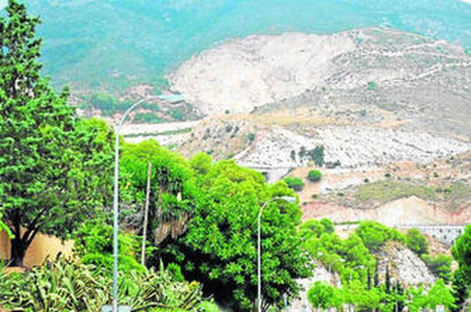 Zona de la sierra de Benalmádena donde se creará un parque periurbano.