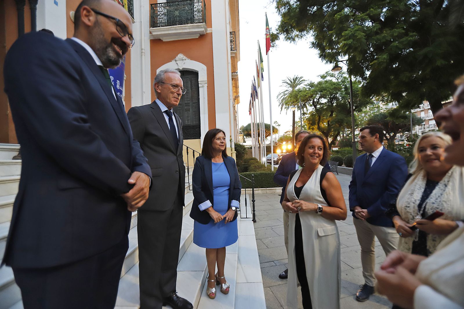 Imágenes de la toma de posesión institucional de la nueva Junta Directiva del Ilustre Colegio Oficial de Médicos de Huelva