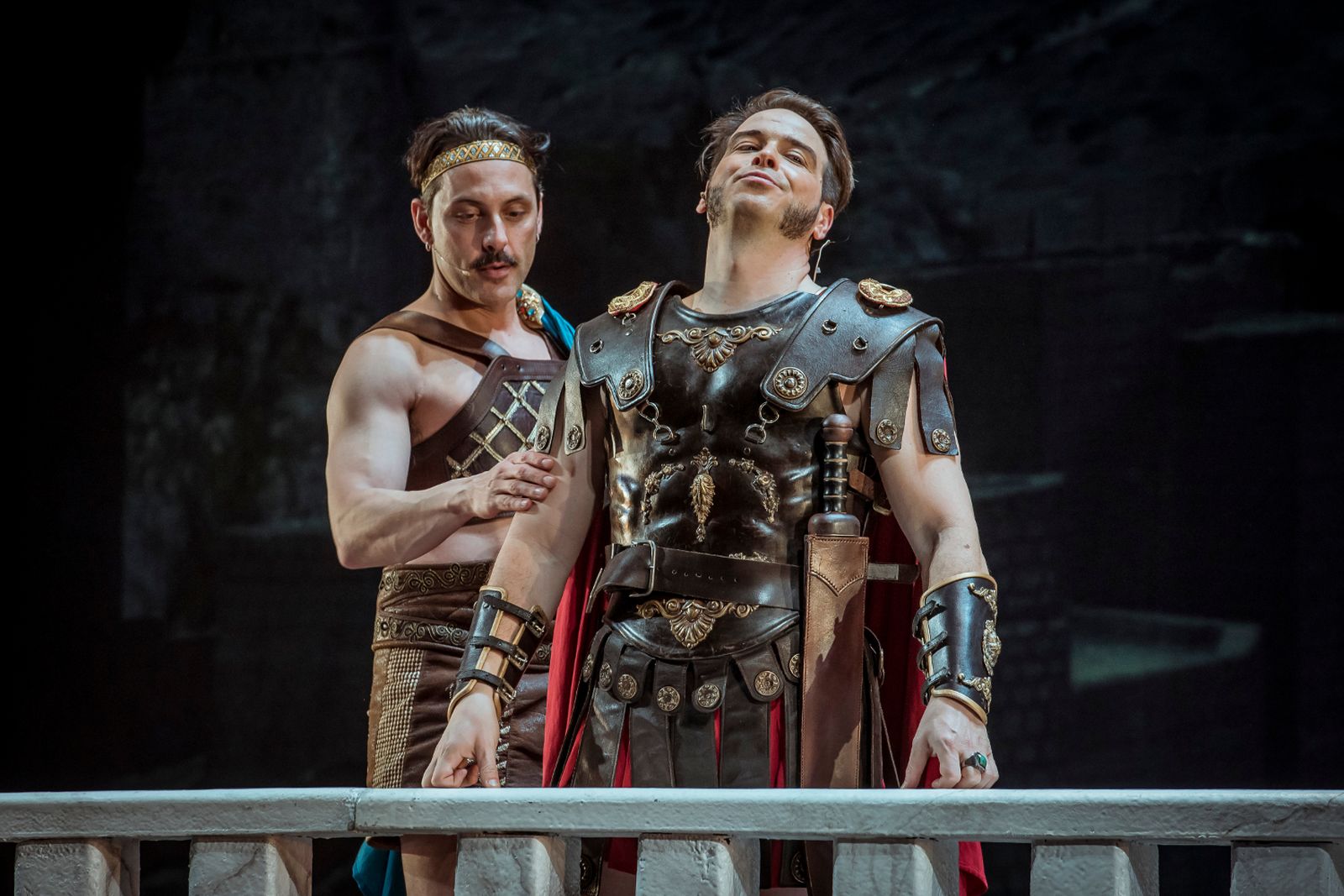 Representación de la comedia de Ben-Hur.