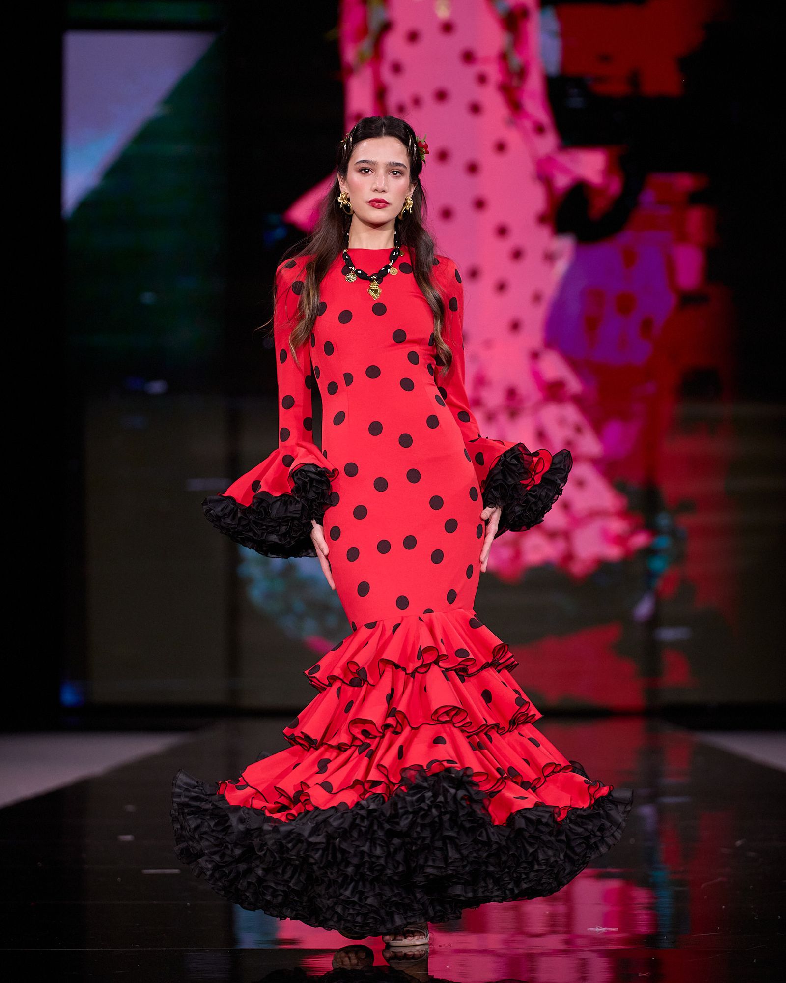 El desfile de Rosa Pedroche  en Simof 2026, todas las fotos