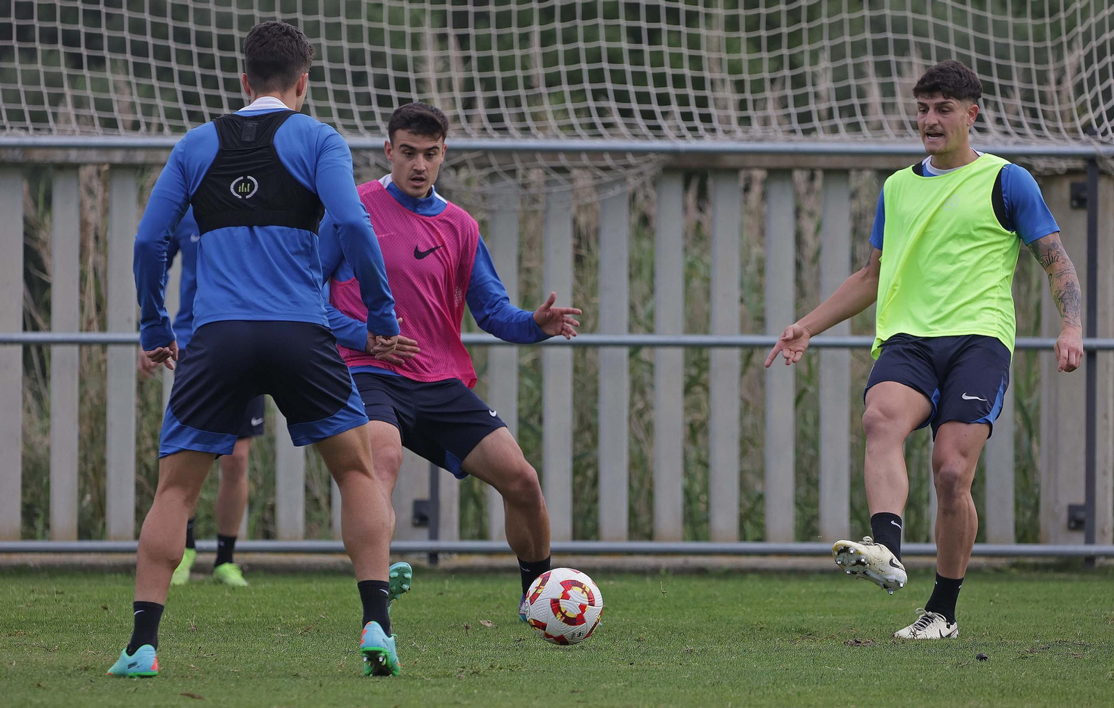 Fotos del entrenamiento del Algeciras CF en La Menacha