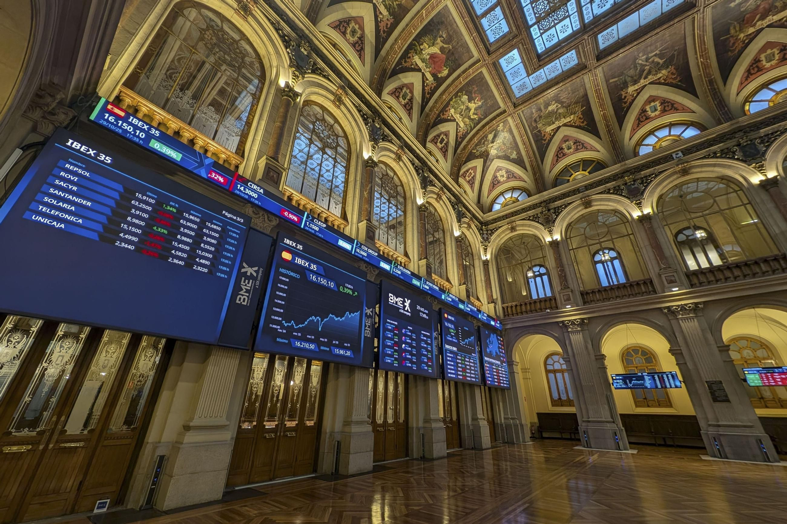 Palacio de la Bolsa de Madrid. Palacio de la Bolsa de Madrid.