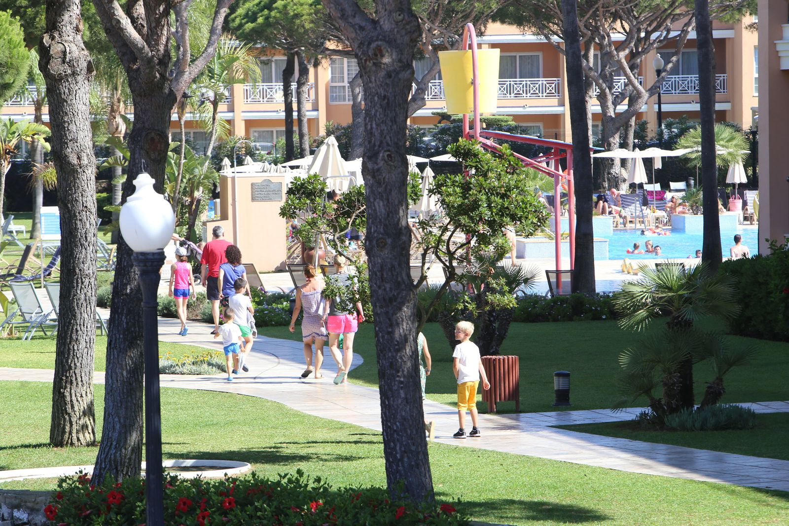 Un hotel del Novo, el pasado mes de septiembre.