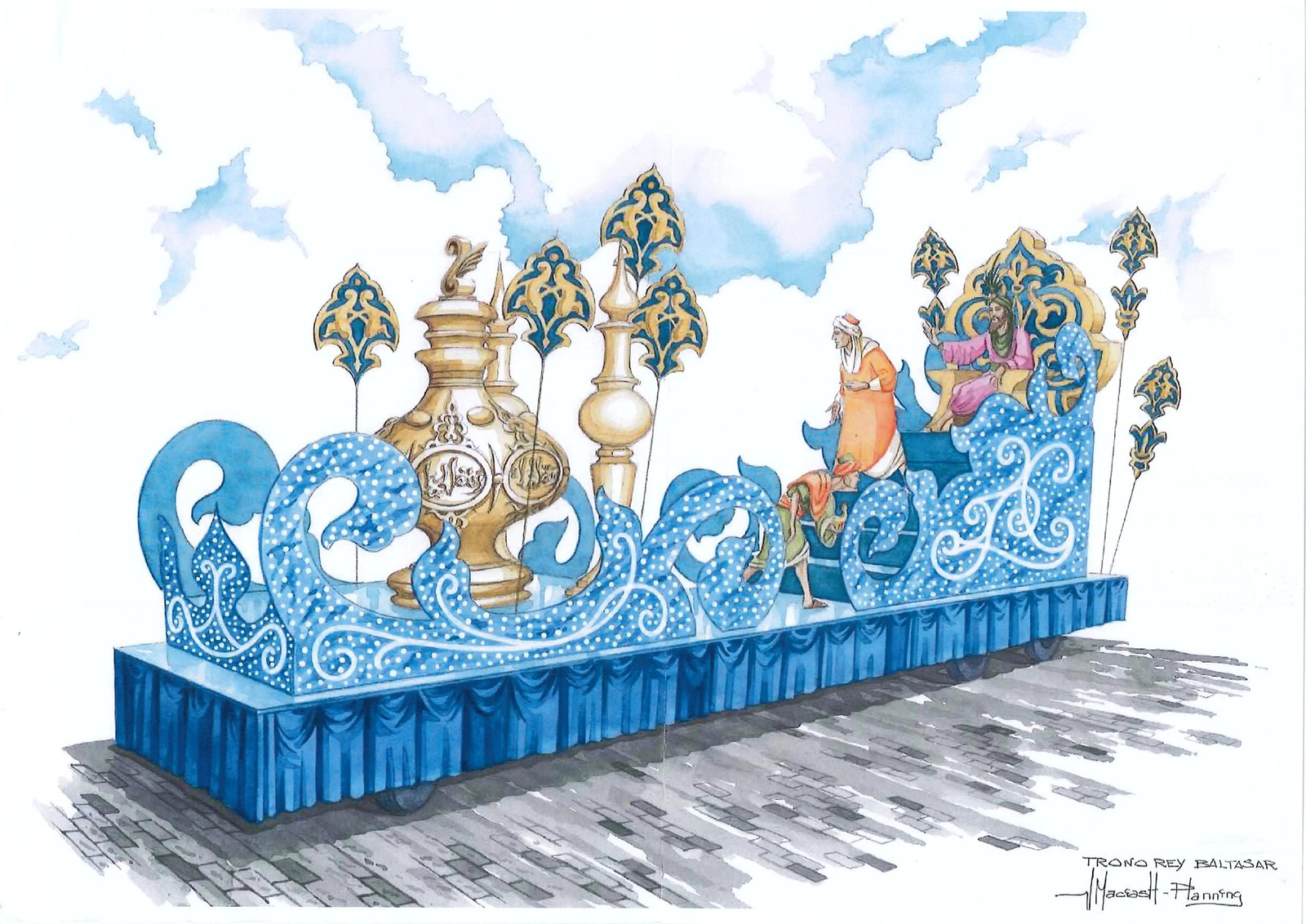 Así son las carrozas de la Cabalgata de Reyes de Cádiz 2023