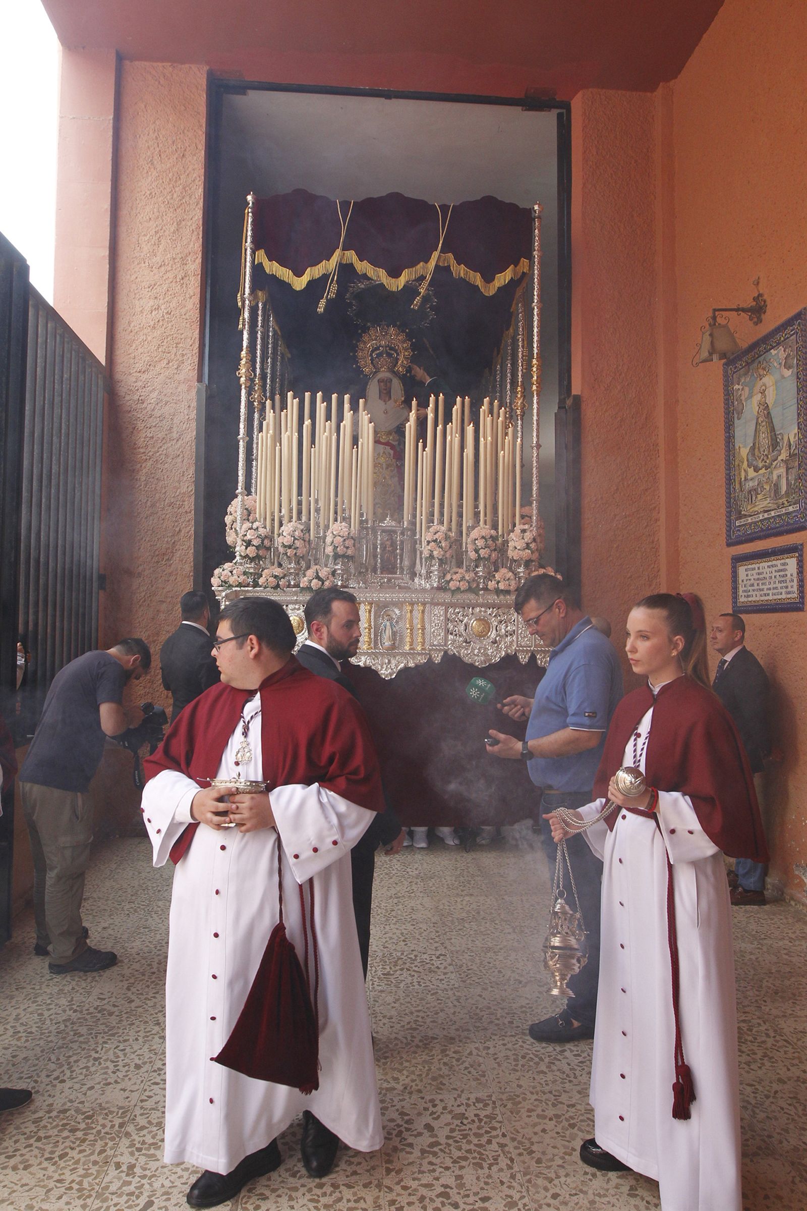 Imágenes de la Procesión de Coronación. Barrio de Los Molinos. Semana Santa Almería 2019