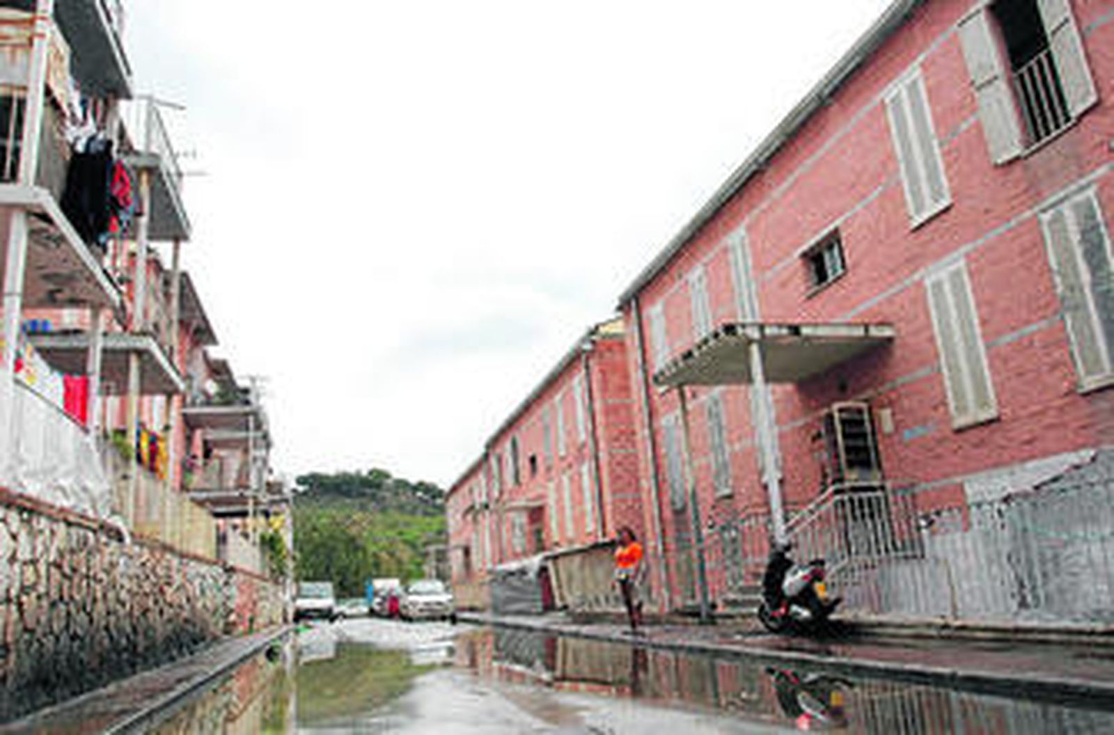 Imagen de una de las calles del barrio de La Corta.