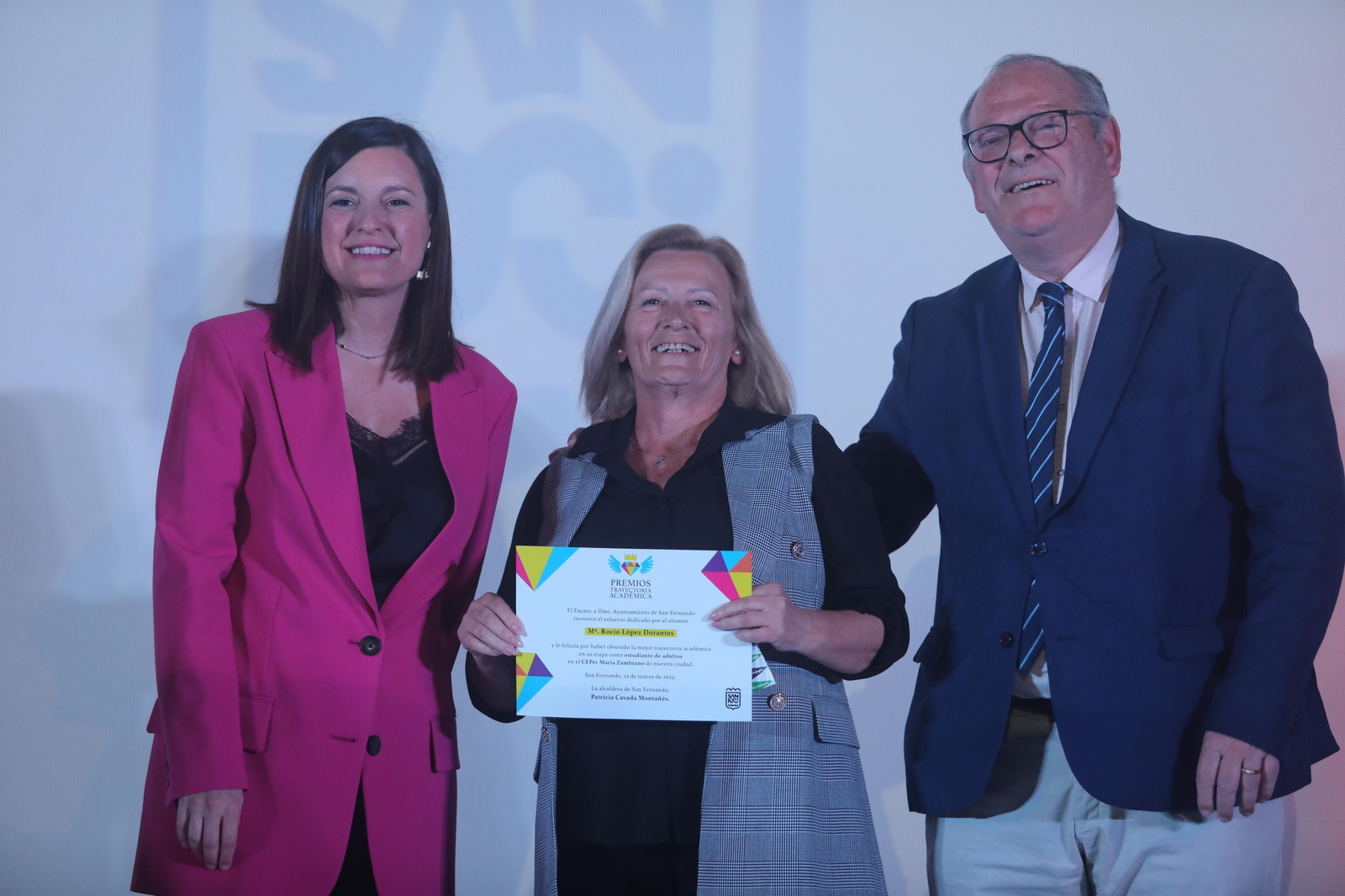 Las imágenes del acto de entrega de premios a los mejores expedientes académicos en San Fernando