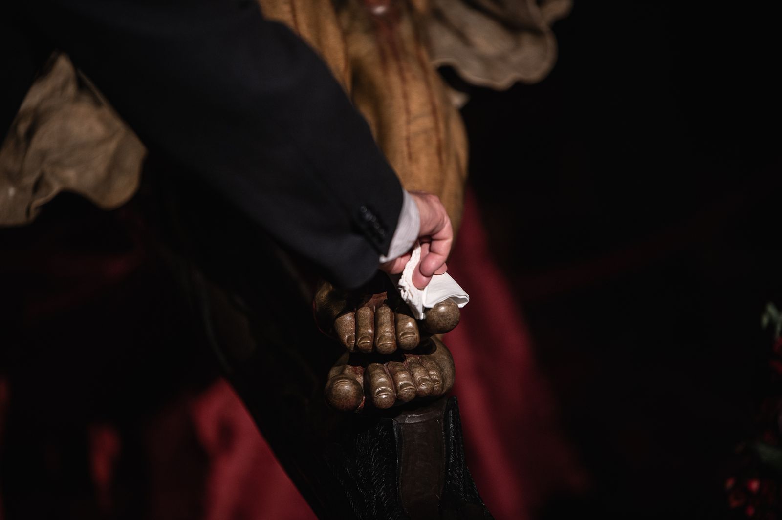 Las imágenes del Besapiés del Cristo del Cachorro