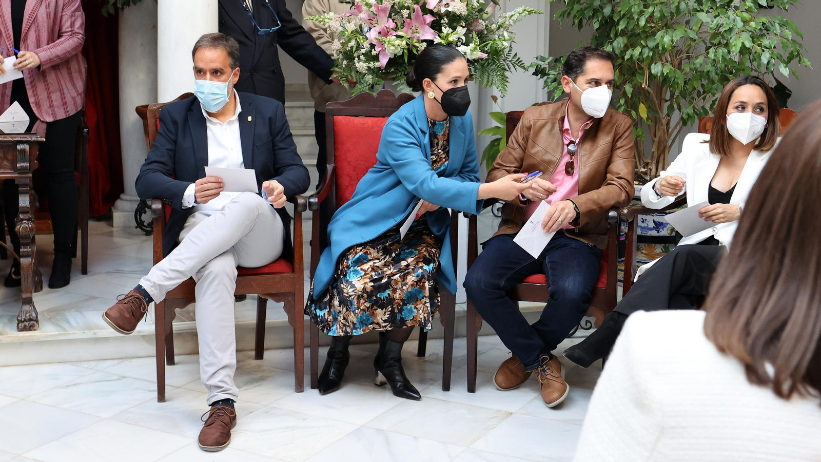 Imágenes de la toma de posesión de Ramón Galán como Alcalde de Trebujena