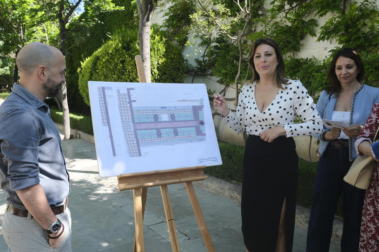 Presentación de los trabajos de mejora de la Alameda del Tajo.