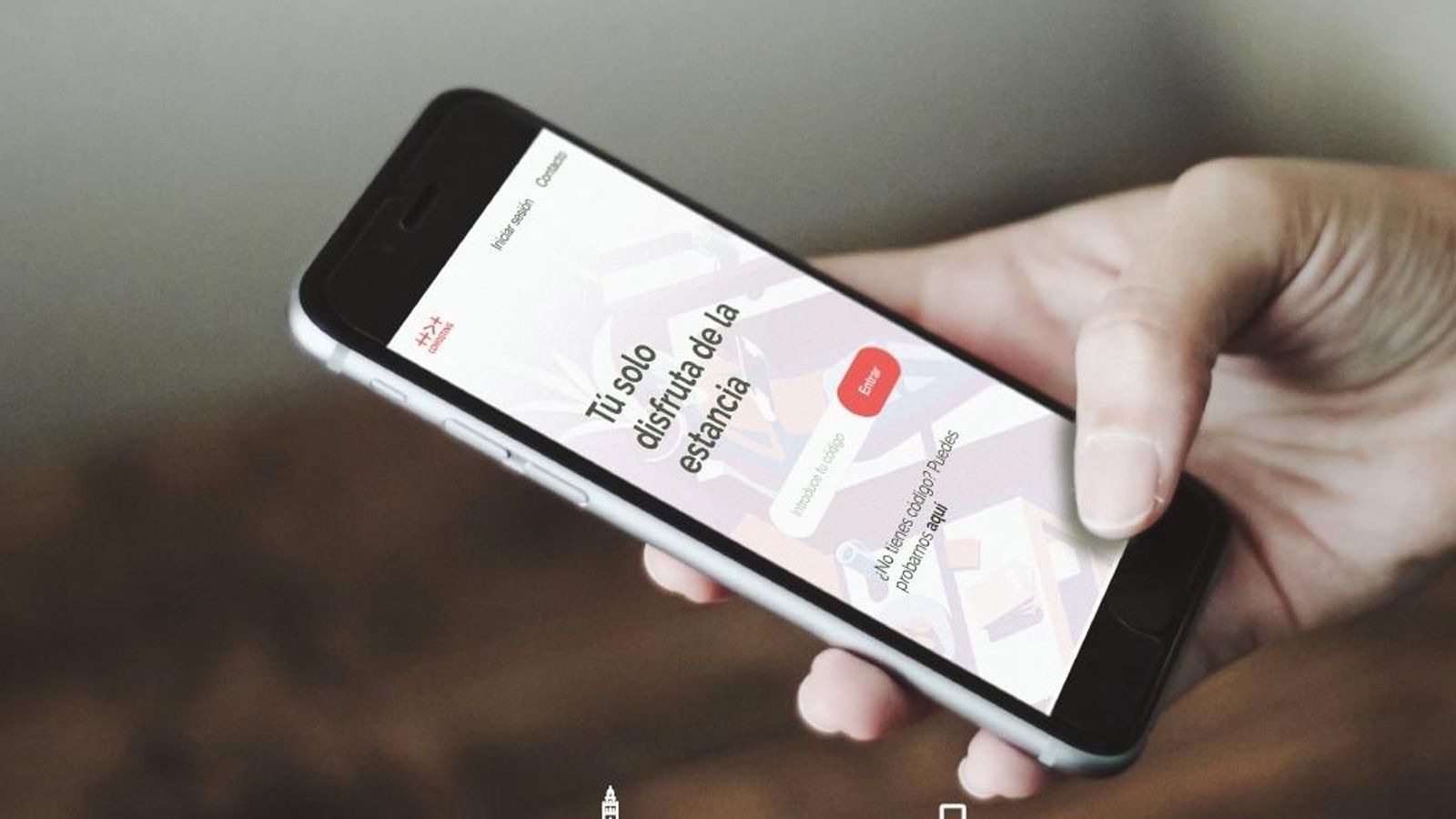 Acceso a Cohosting desde el smartphone.