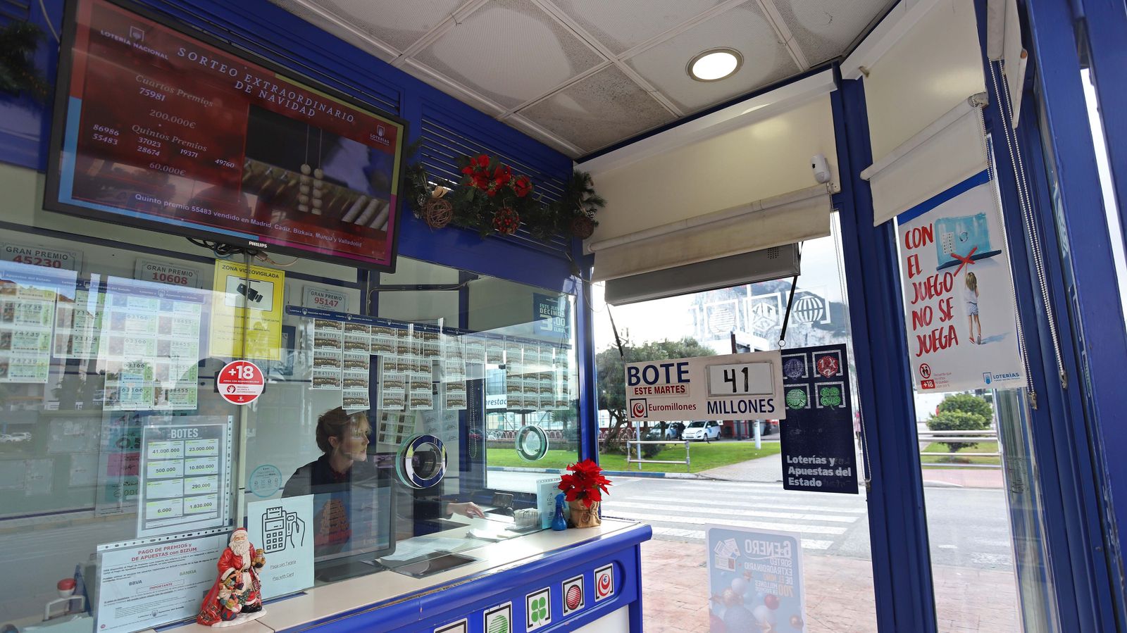 La administración de loterías del Bulevar.