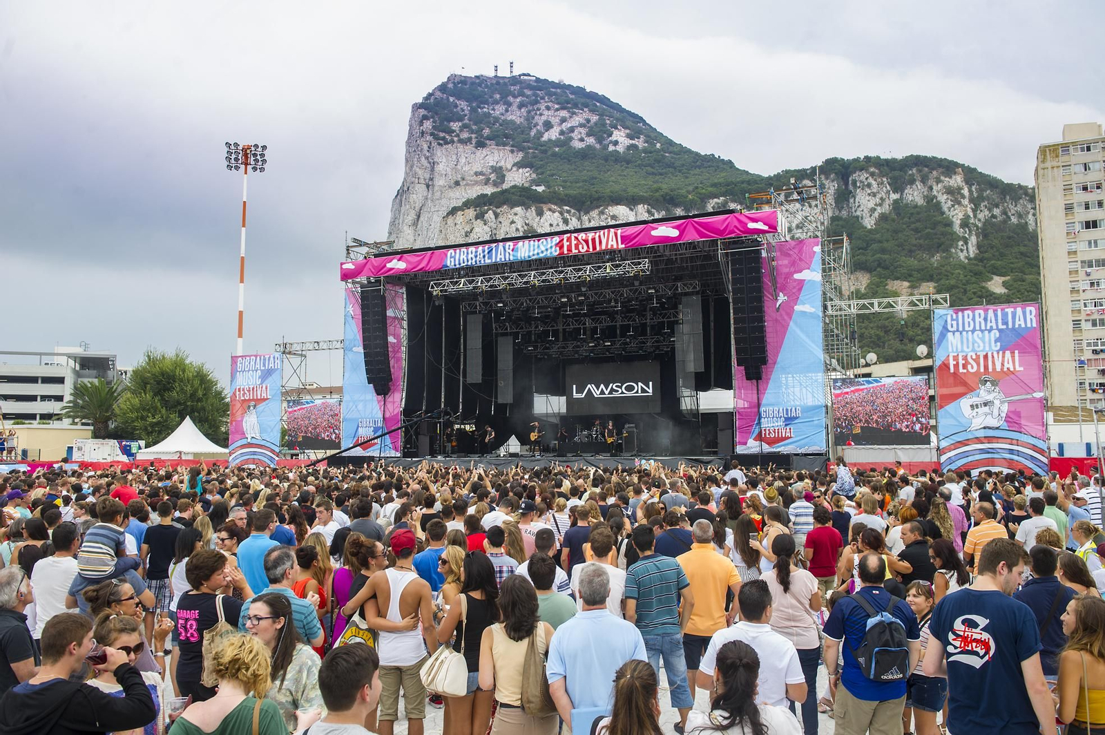 Una edición anterior del Gibraltar Music Festival