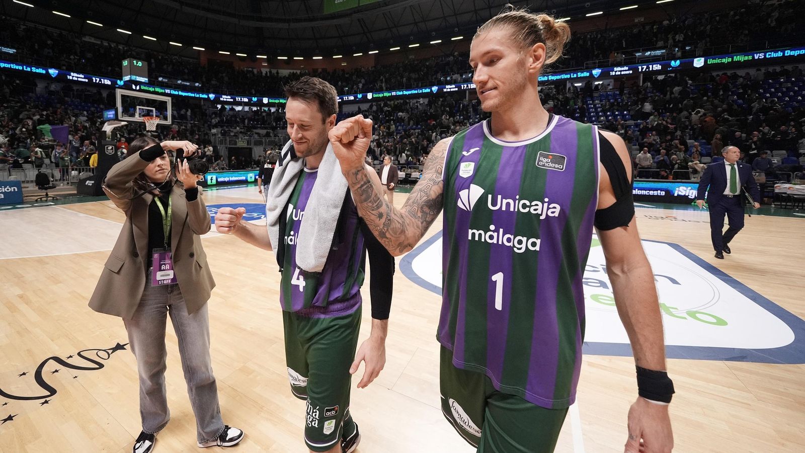 El Unicaja-Casademont Zaragoza, en fotos