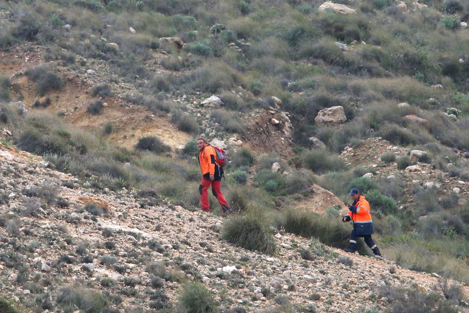 Las imágenes del fin de semana de búsqueda de Gabriel