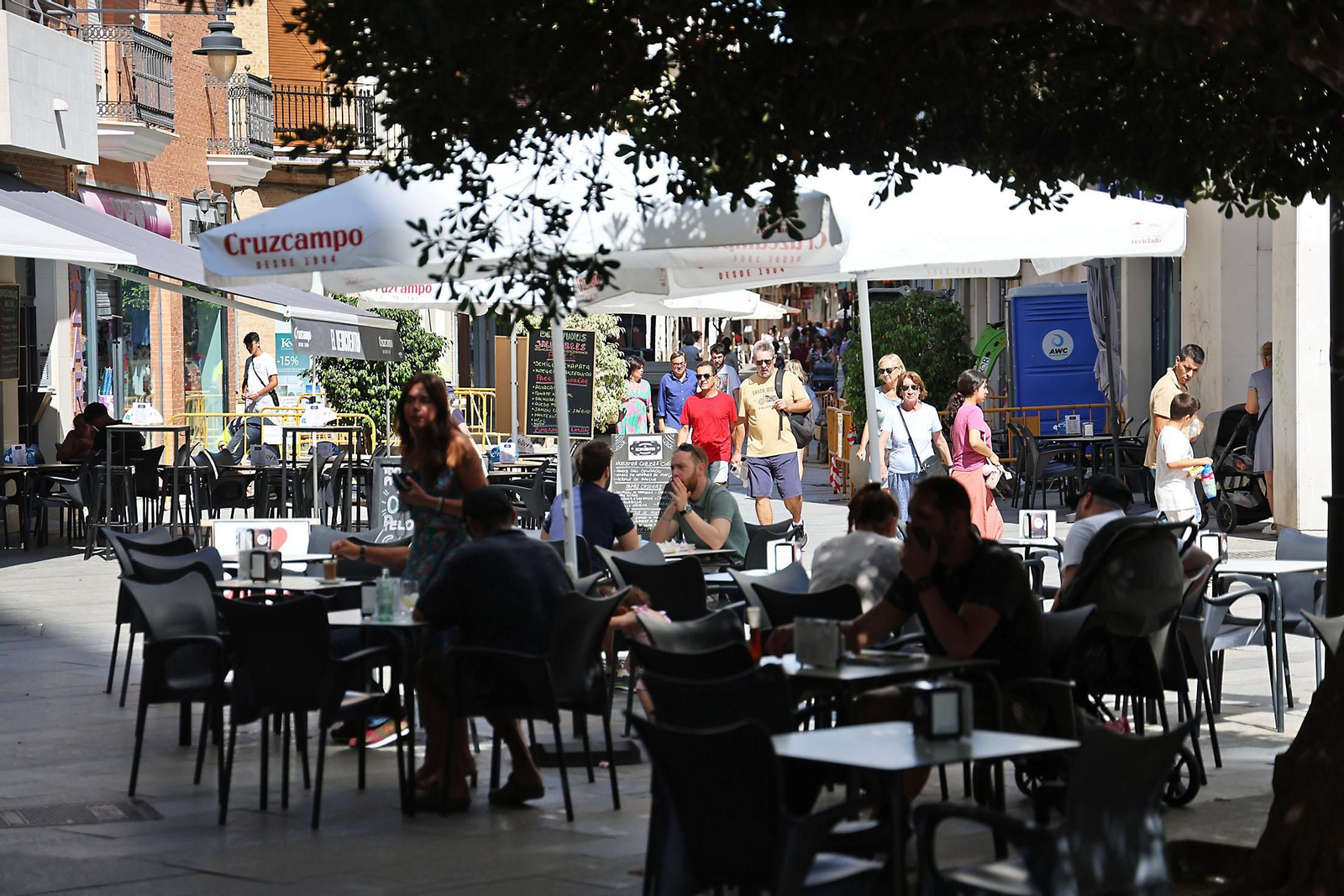 El Punto, lugar de paso y encuentro de la ciudad de Huelva