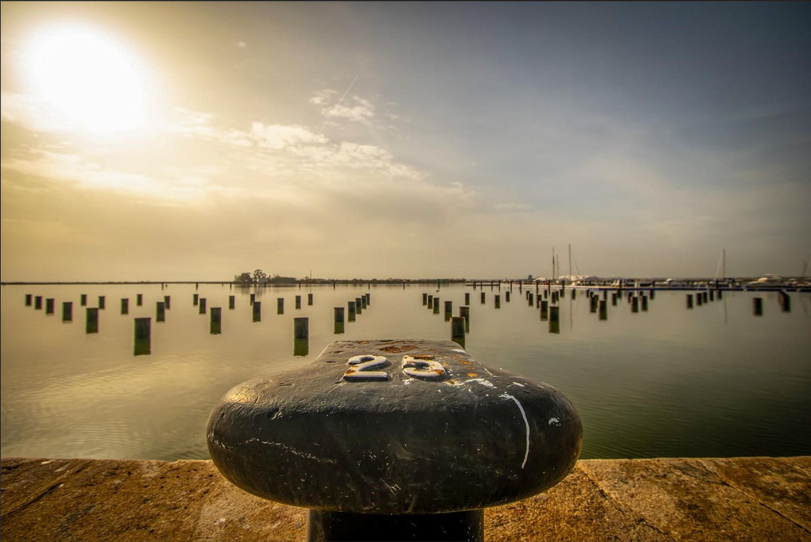 Instanánea ganadora del Primer Preimio Puerto de Huelva.