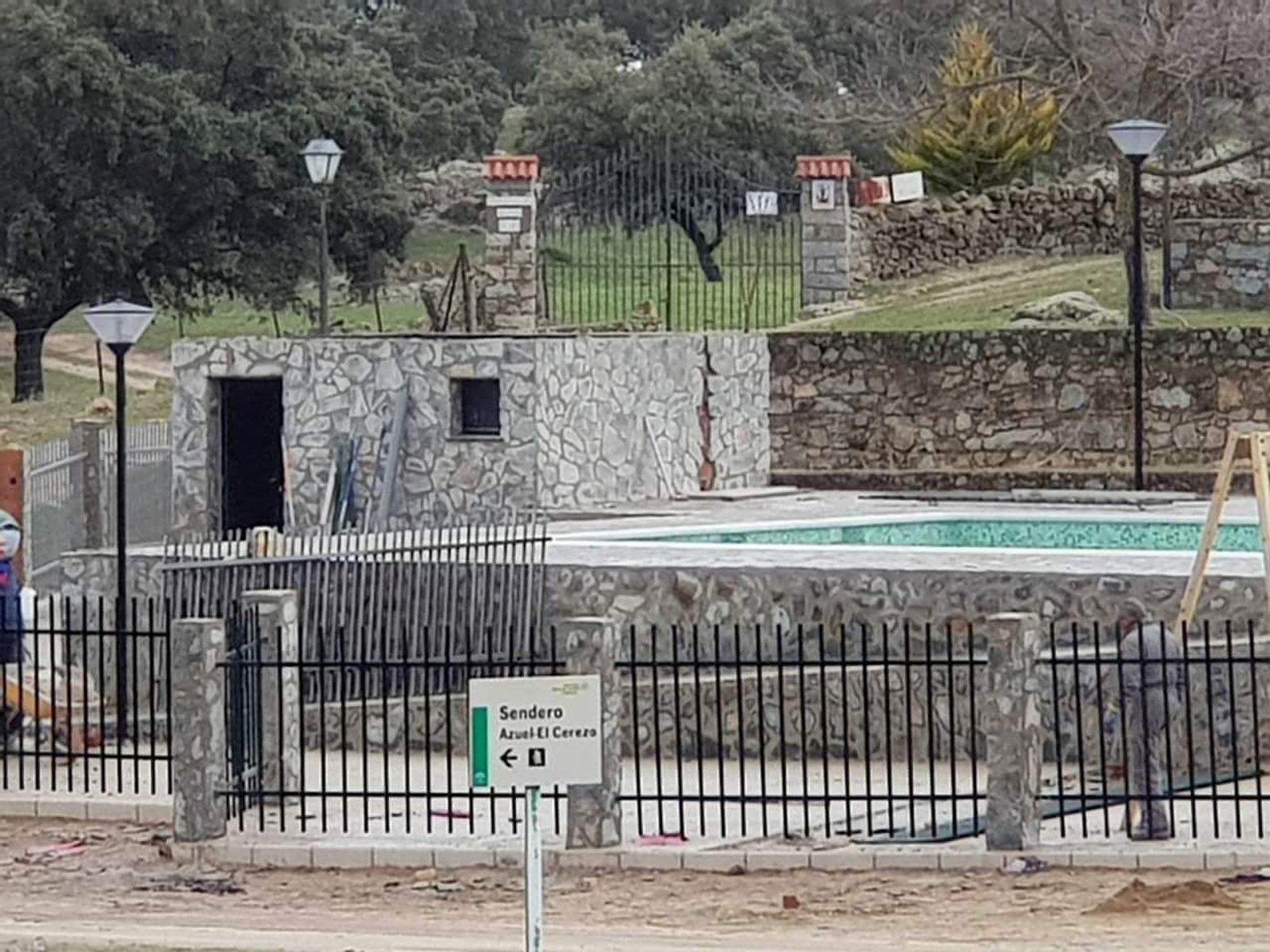 La nueva instalación de la aldea cardeñosa, ya finalizada.