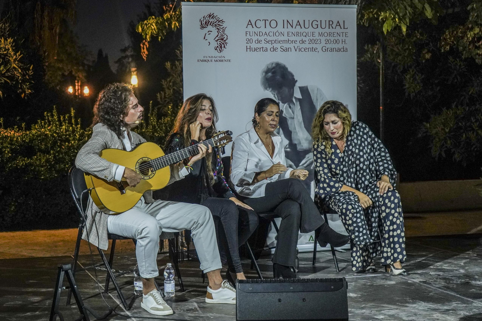 Las mejores fotos del acto inaugural de la Fundación Enrique Morente 'Casa de la Tradición y la Traducción'