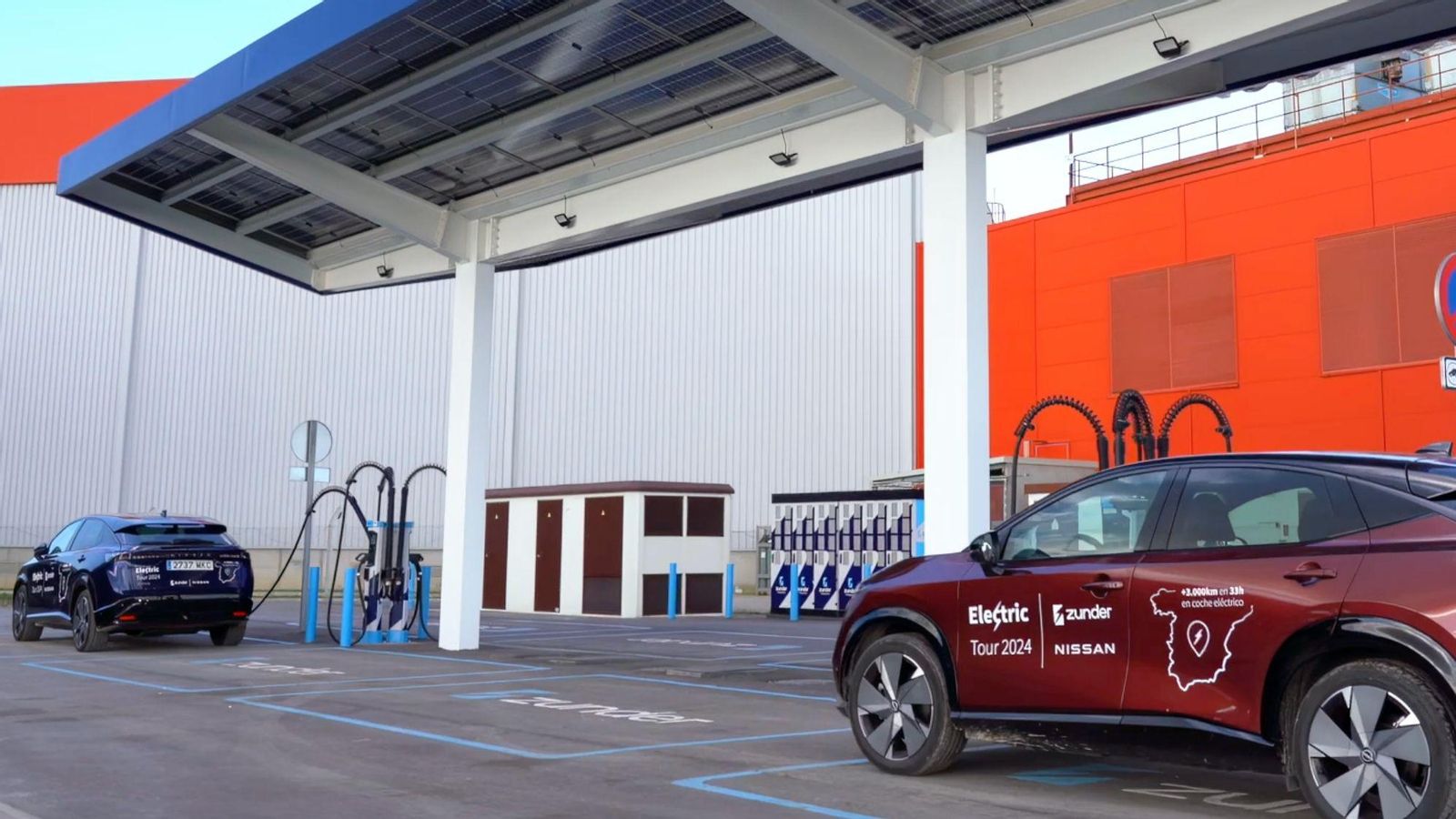 Zunder ya cuenta con más de un millar de puntos de carga repartidos por la Península Ibérica, sobre todo, pero también en Francia.