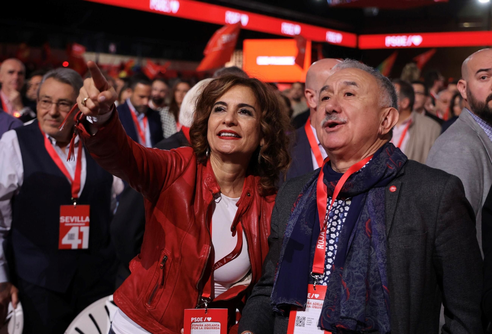 Las imágenes de la clausura del 41º Congreso Federal del PSOE