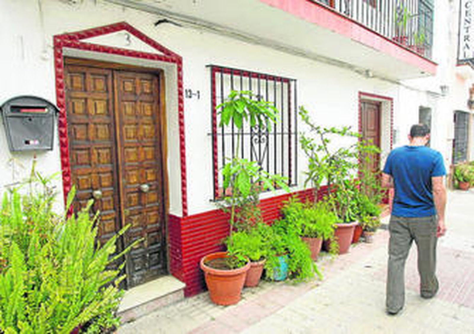 Vivienda en la que residía el niño fallecido en Marbella.