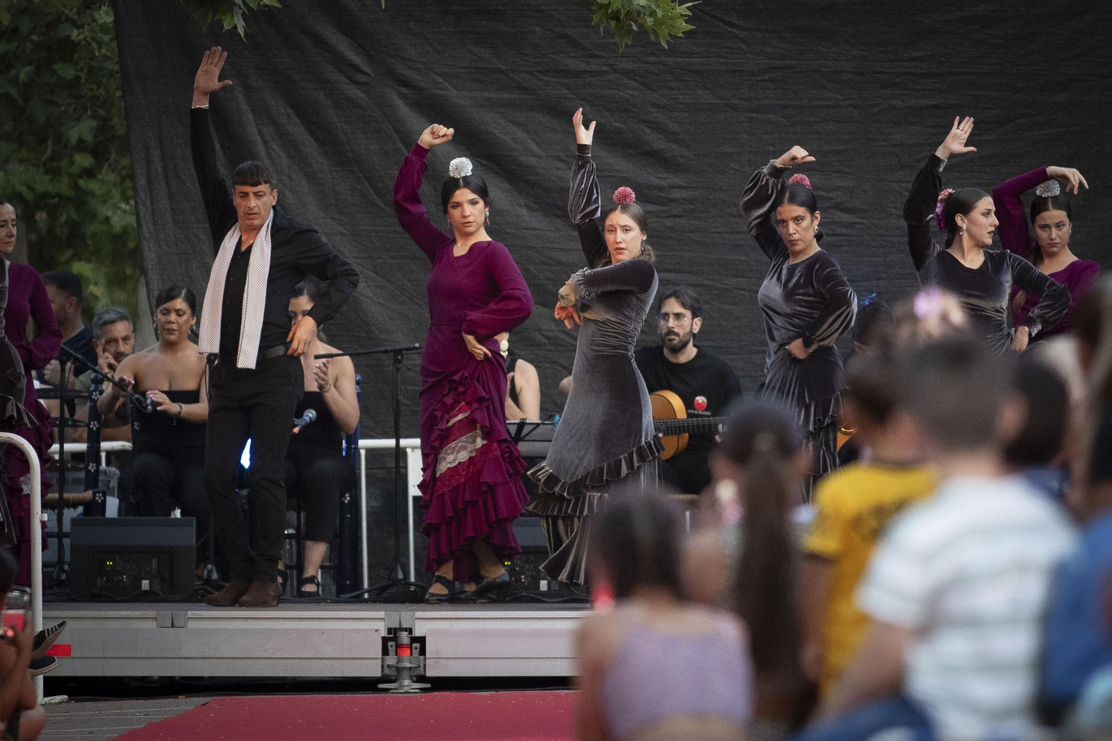 Las mejores imágenes de la primera pasarela flamenca del Distrito Norte de Granada