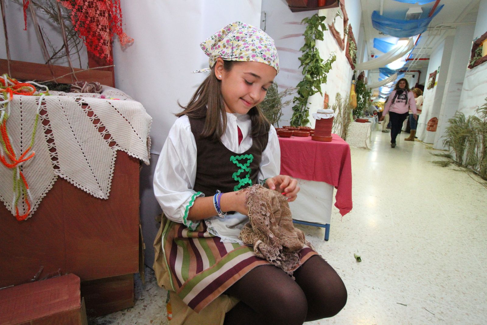 Imágenes del Belén viviente del colegio 12 de Octubre y la AMPA