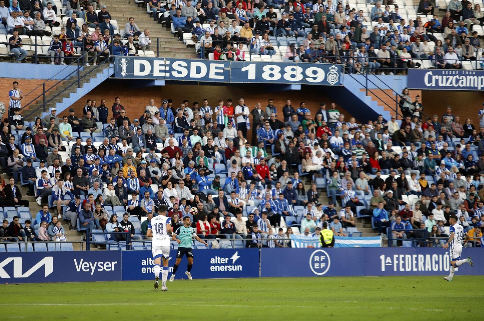 Imágenes del Recreativo Huelva-At Sanluqueño