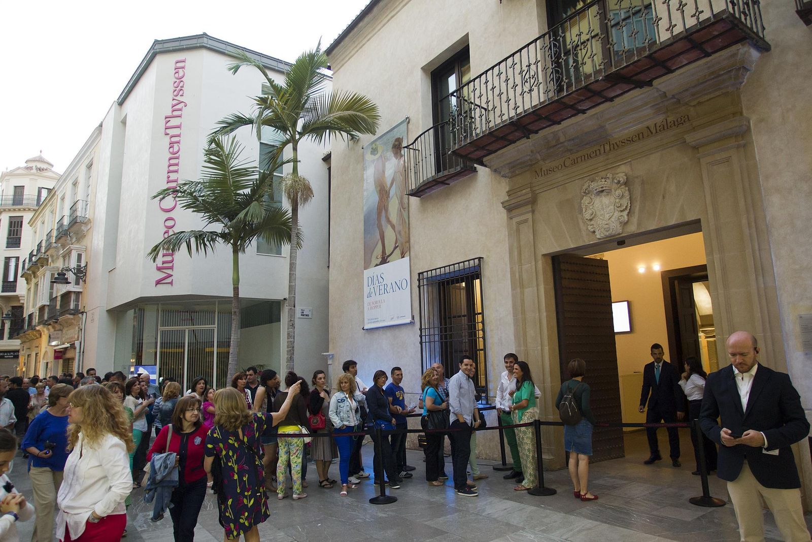 Las colas en un museo se justifican por la gratuidad de la ocasión: no vayamos a volvernos locos.