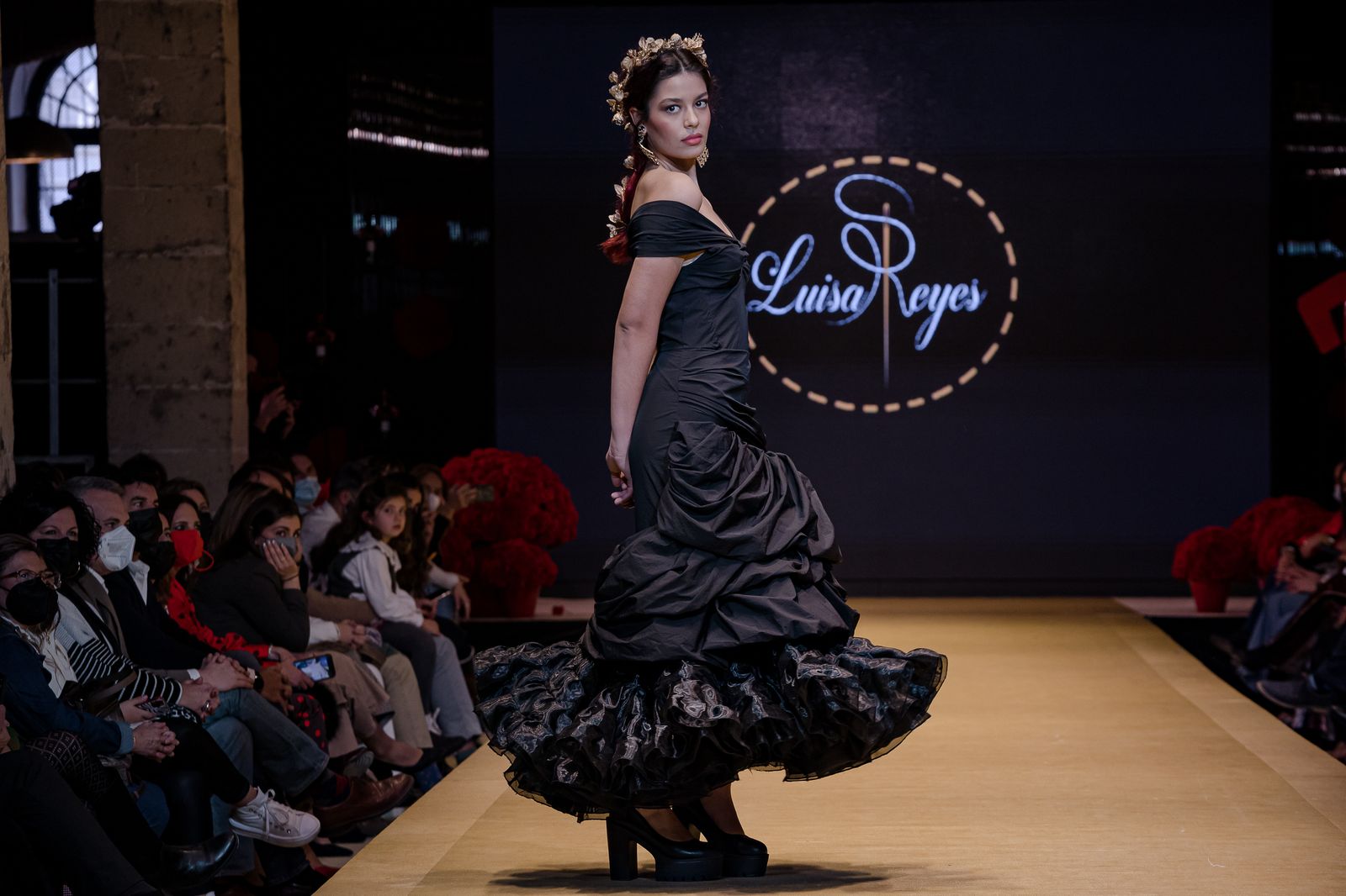 El desfile de Isabel Avedú, Luisa Reyes e Inma Castrejón en la Pasarela Flamenca de Jerez, todas las fotos