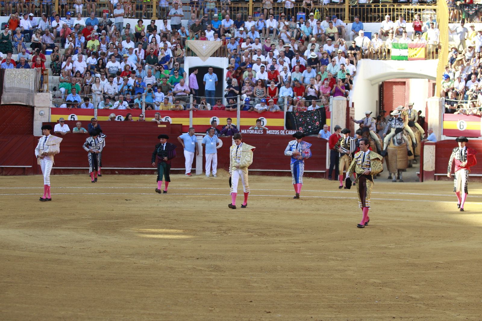 Imágenes del triunfo del torero almeriense Jorge Martínez el día de su alternativa