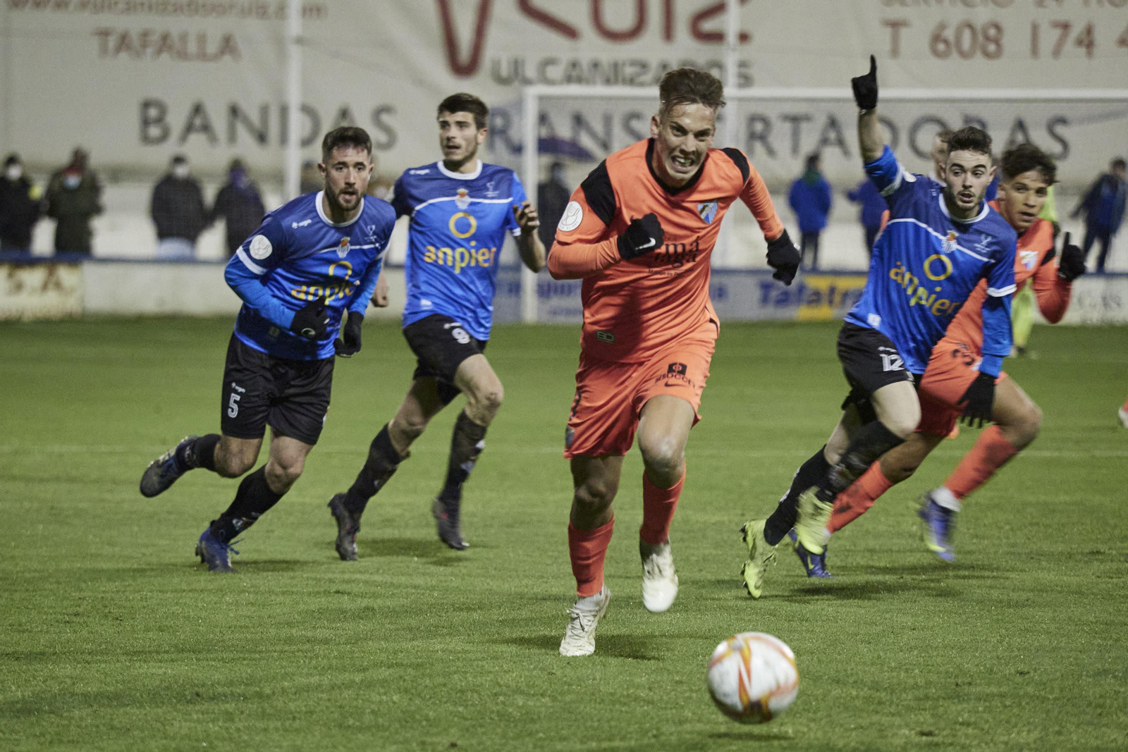 El Peña Sport-Málaga CF de Copa del Rey, en fotos