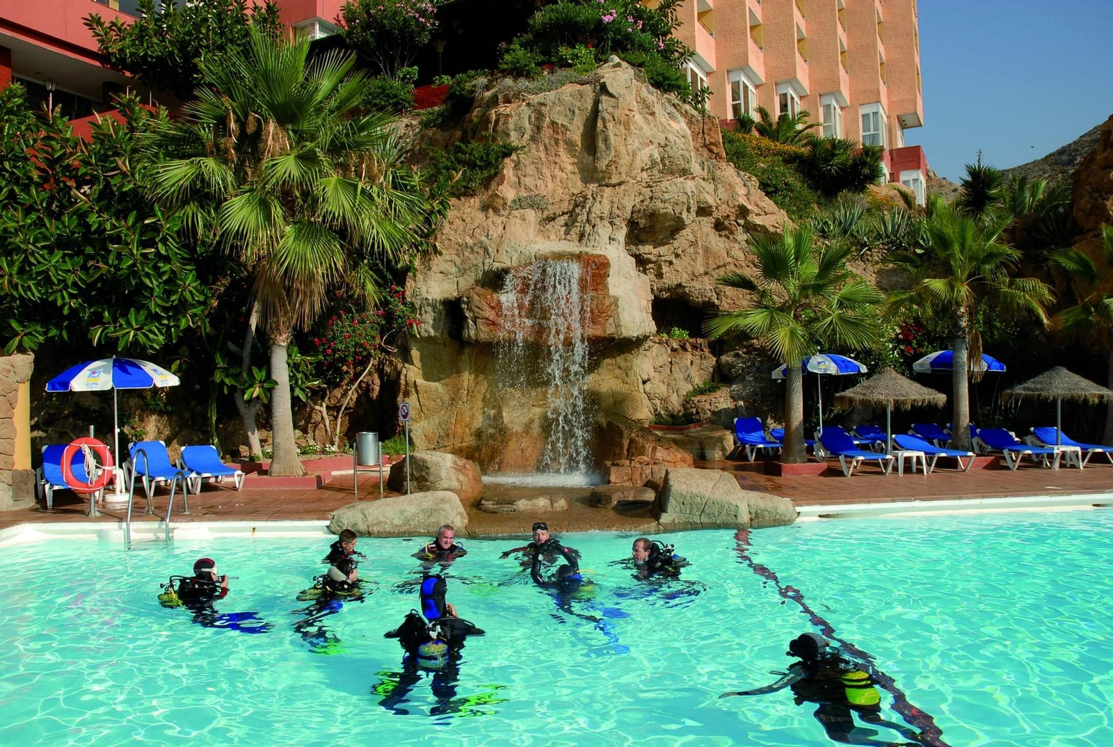 Actividad de animación en uno de los hoteles Playa Senator.