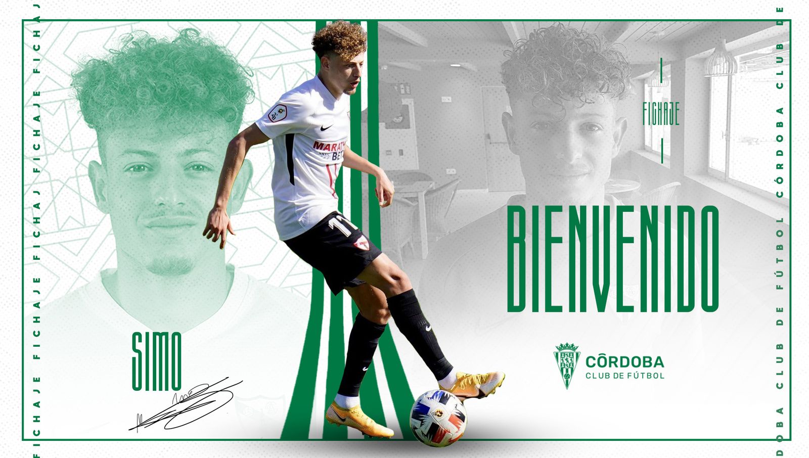 Simo, la décima incorporación del Córdoba CF