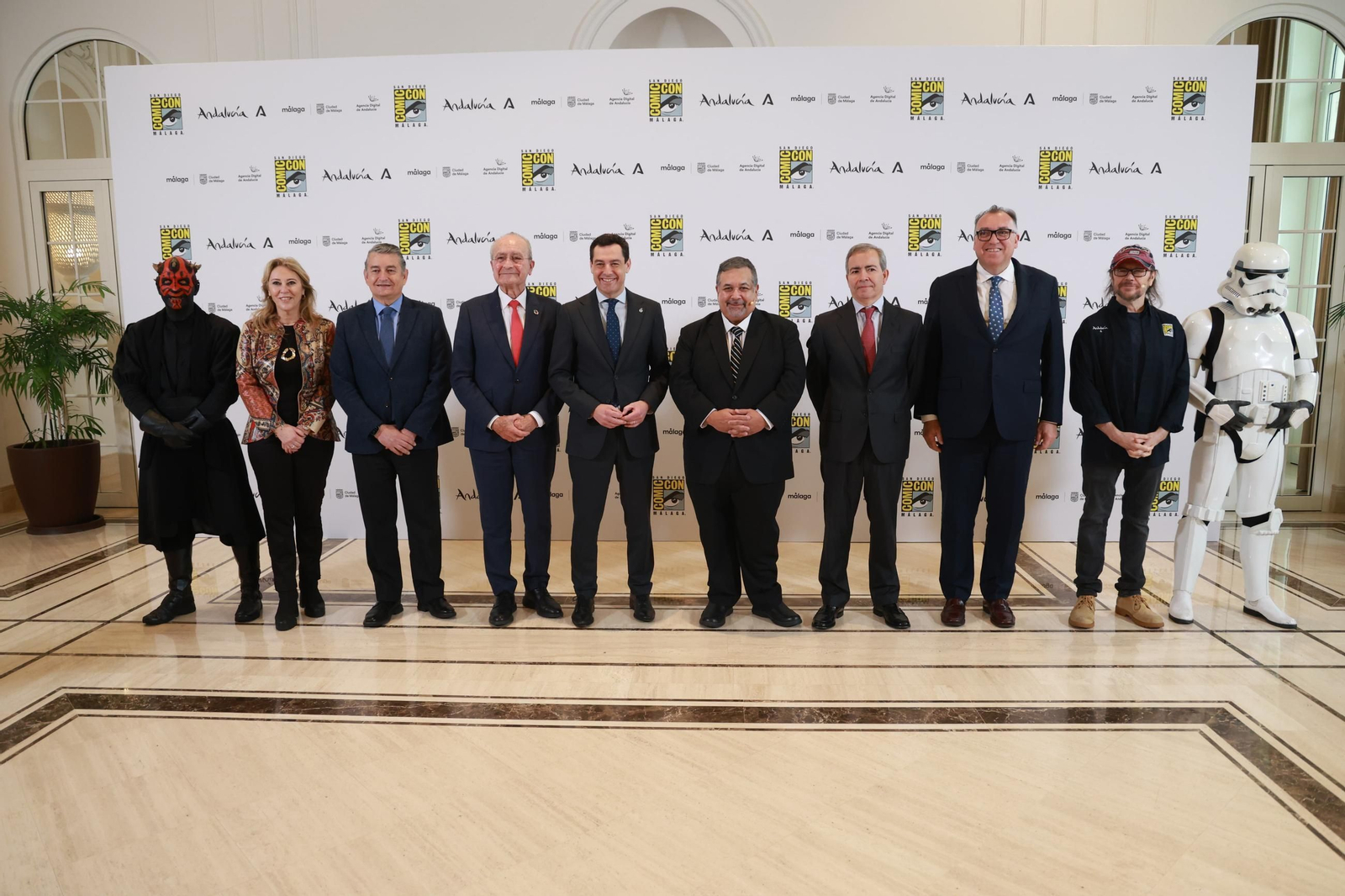 Presentación en Málaga de la Comic-Con, en imágenes