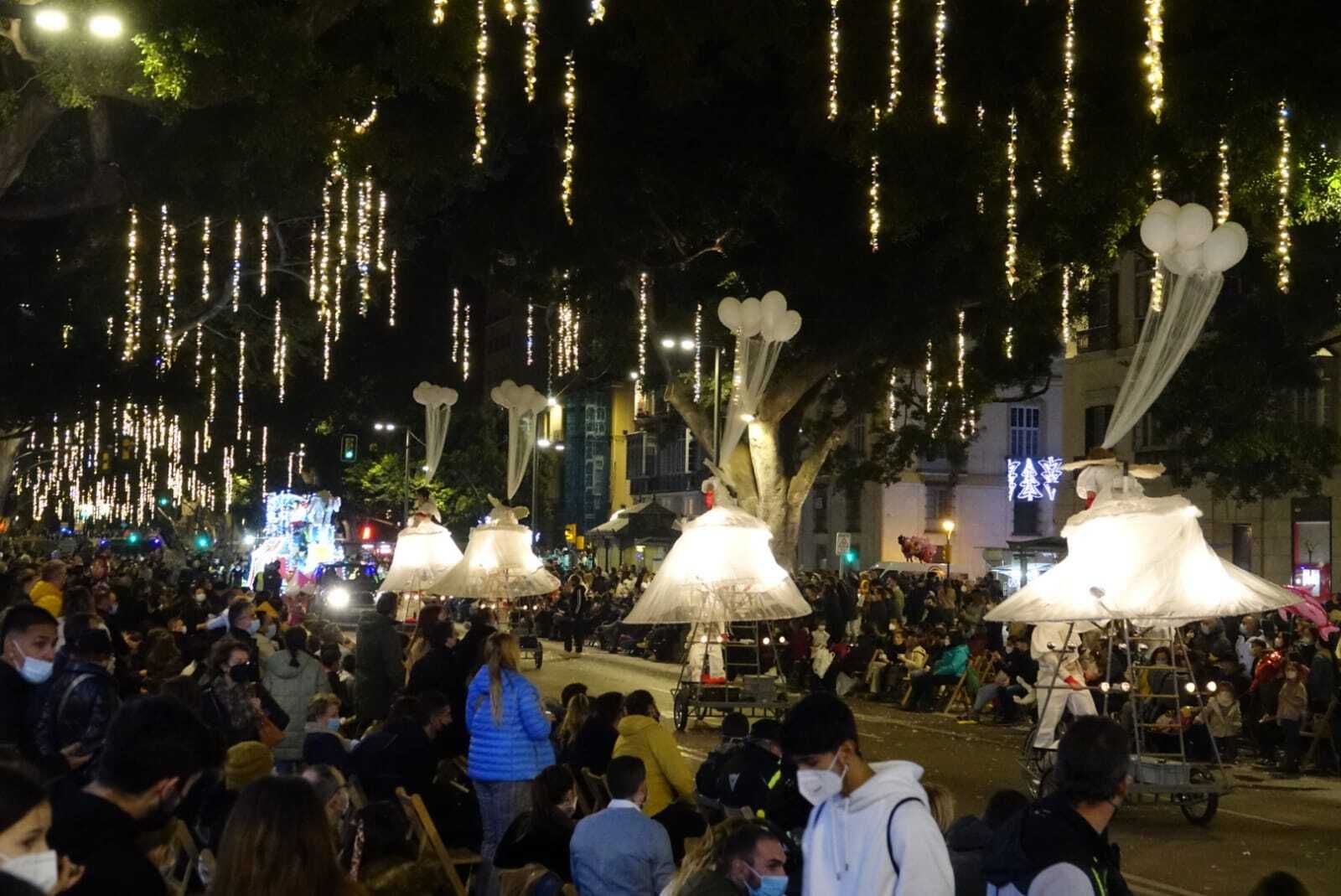 Una de las imágenes de la tarde del 5 de enero