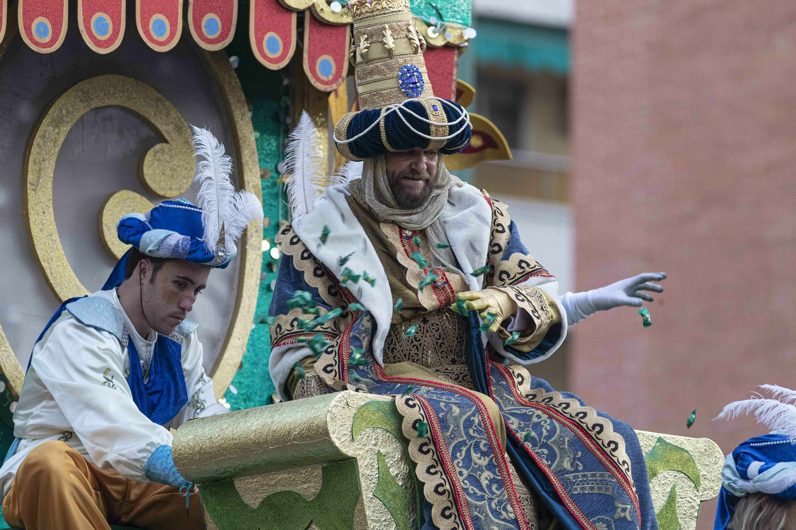 La Cabalgata de los Reyes Magos de Sevilla, en imágenes