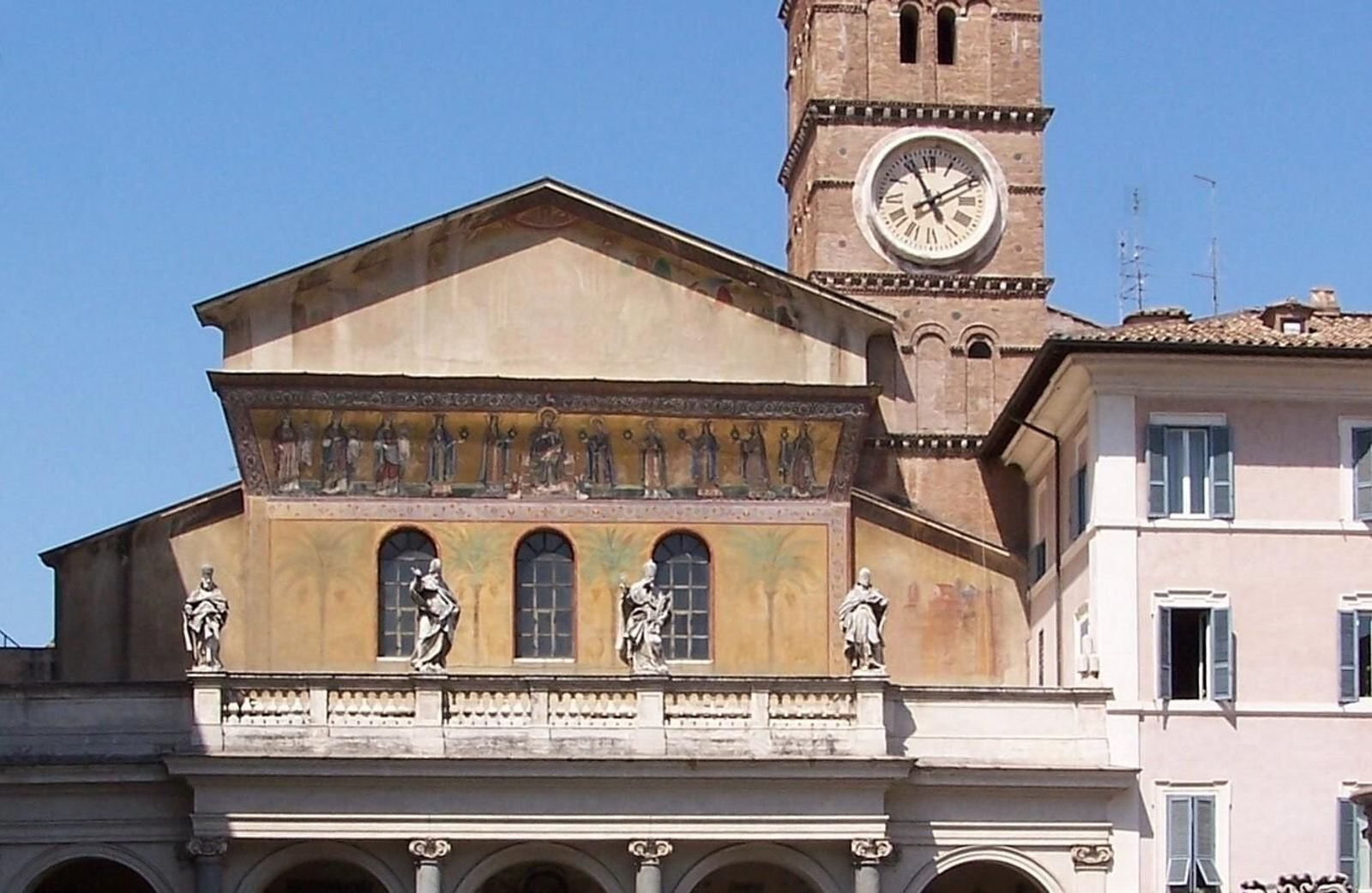 Basílica de Santa María in Trastevere.