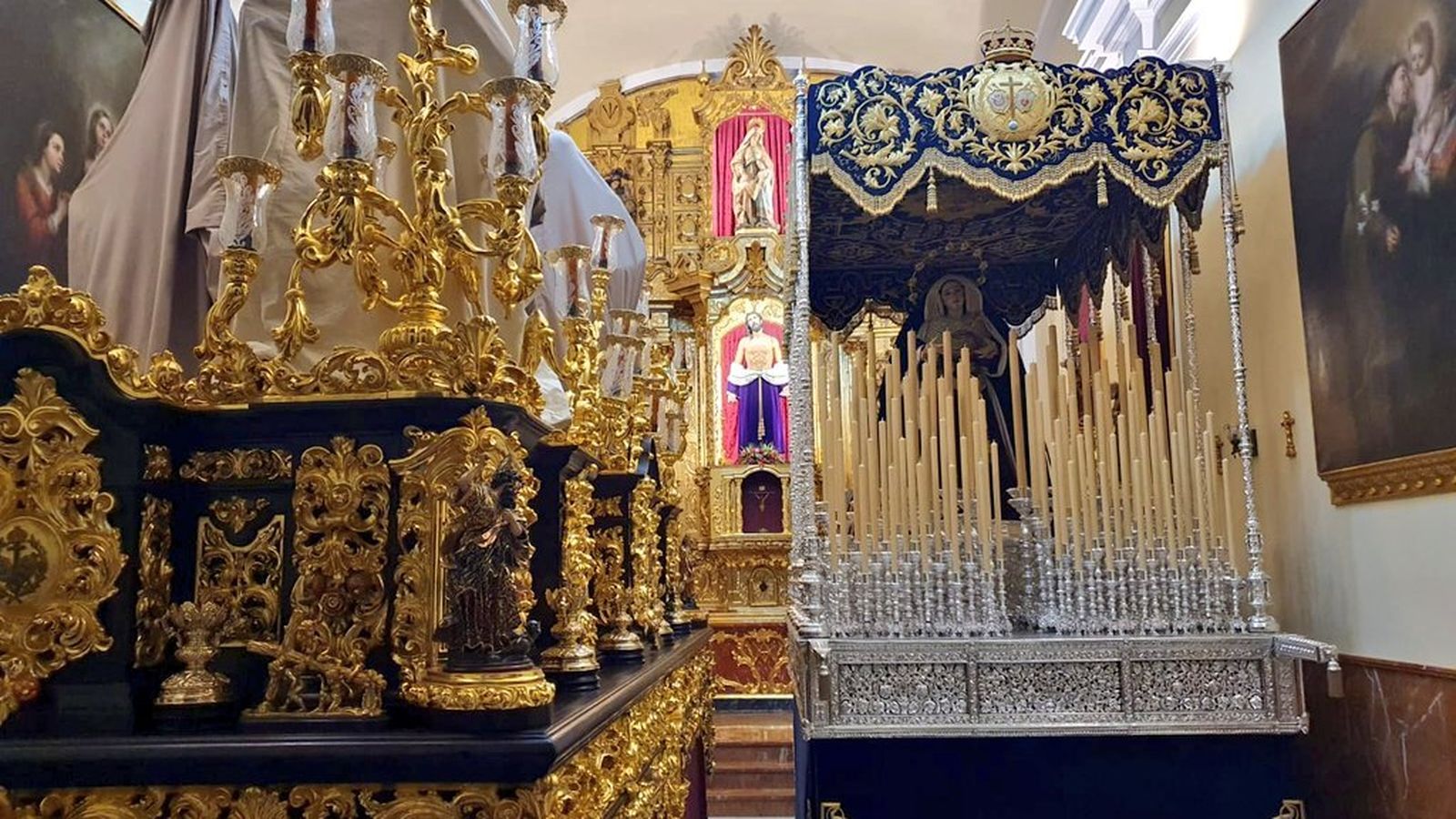 Avanzan los preparativos en la Capilla del Mayor Dolor