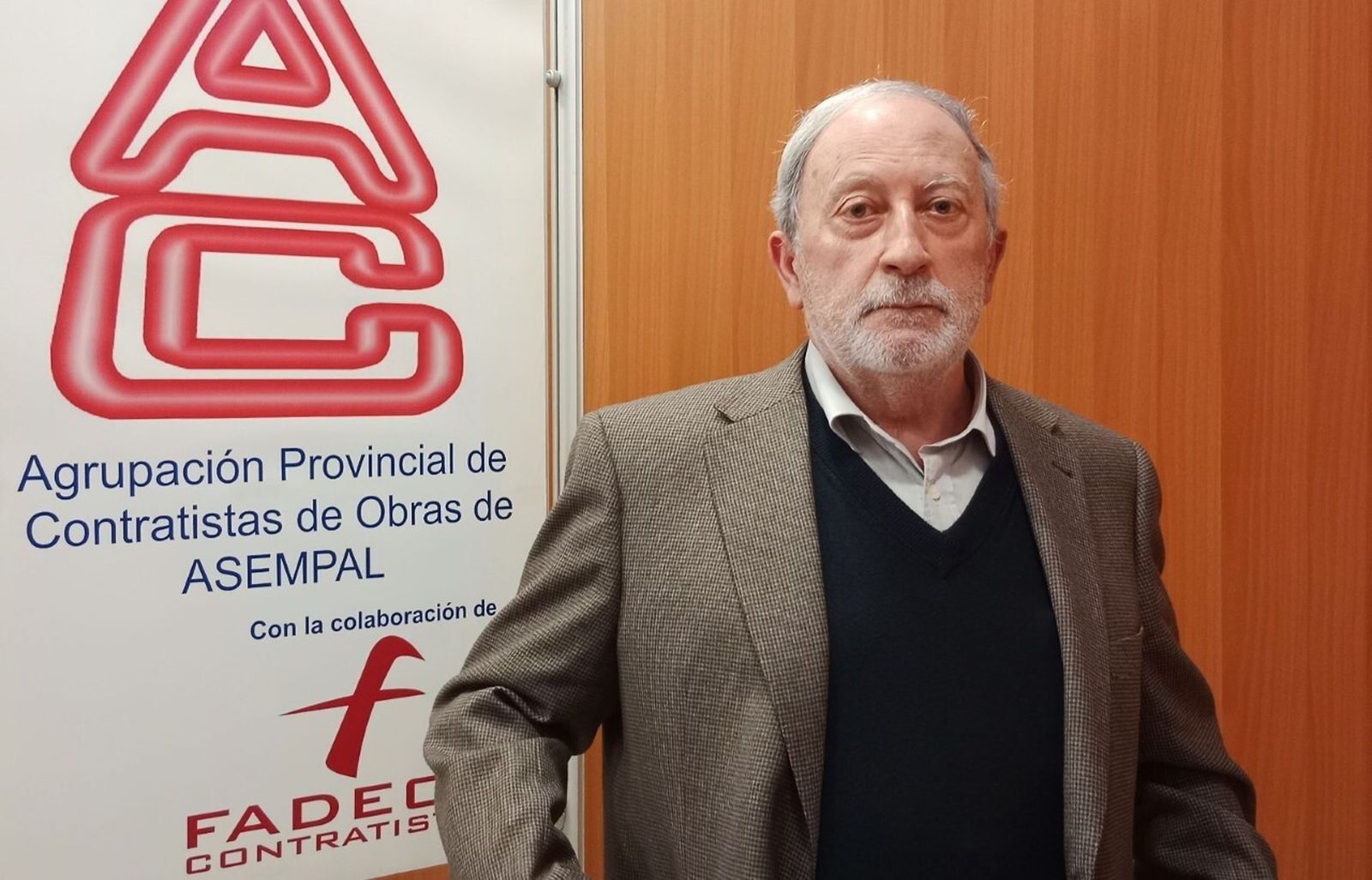 Juan Lorenzo Giménez, presidente de la Agrupación de Contratistas de Obras de Asempal