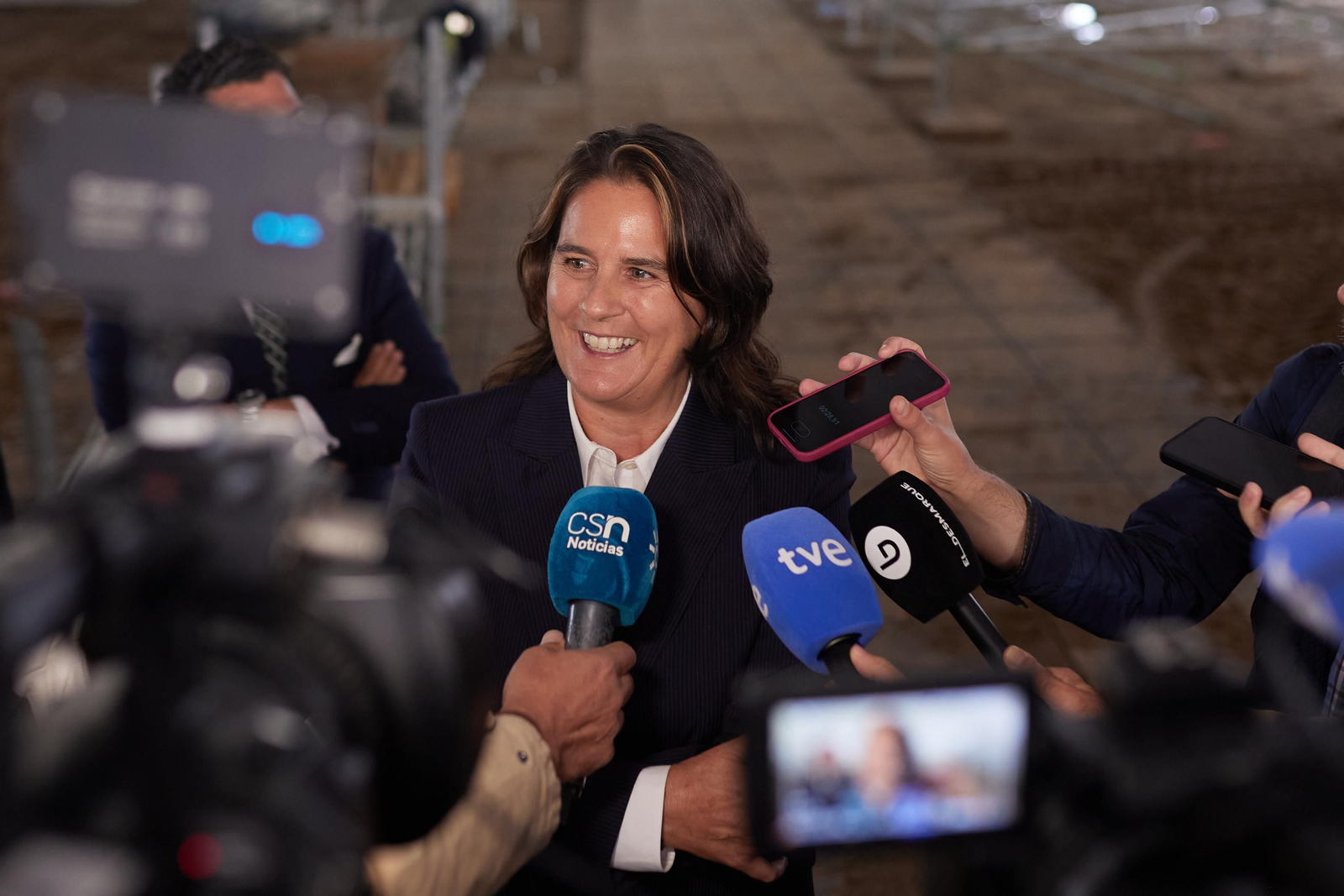 Las fotos del Estadio de la Cartuja para el tenis