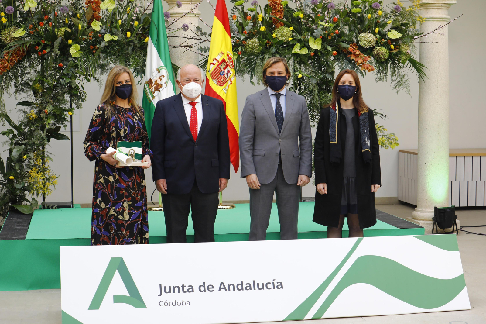 La entrega de banderas del Día de Andalucía en imágenes