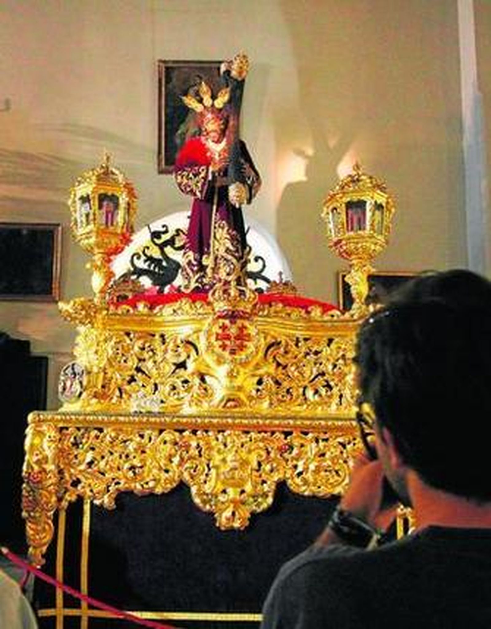 Nuestro Padre Jesús de la Pasión, en su parroquia de San Pedro.