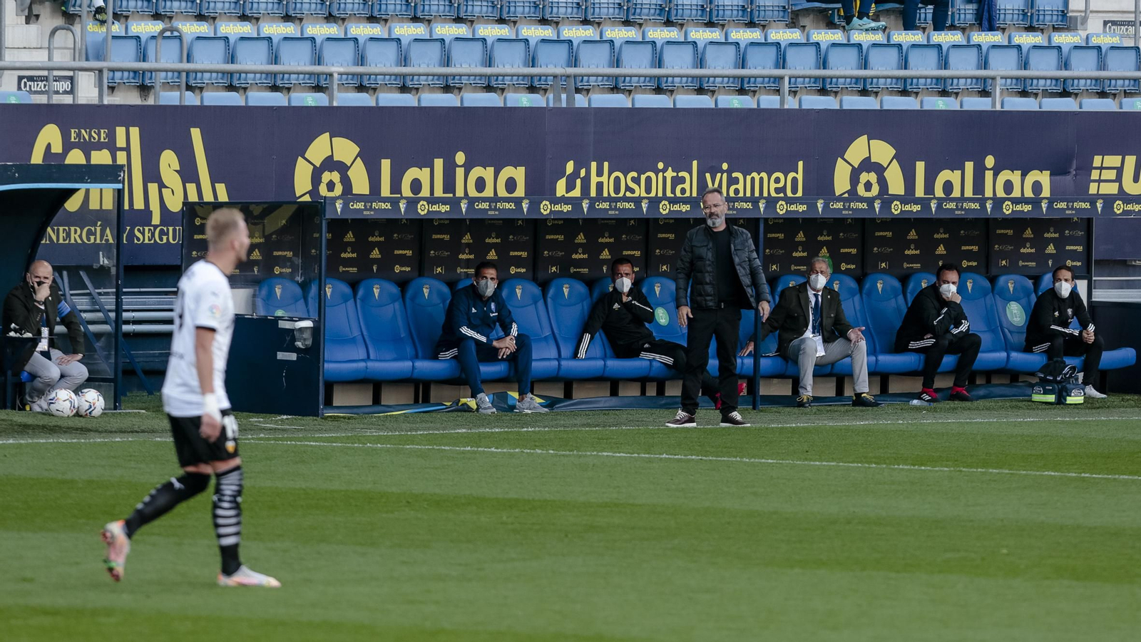 Las Imágenes del partido Cádiz-Valencia