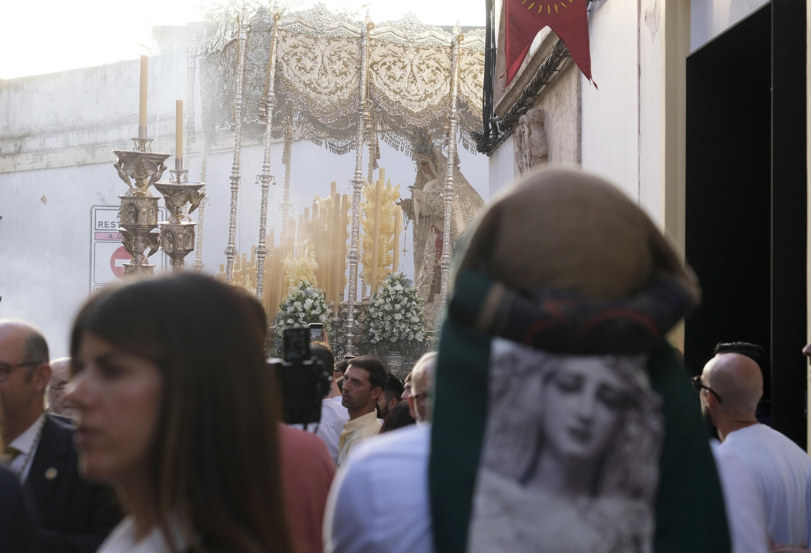 El traslado de la Virgen de la Paz y Esperanza de Córdoba, en imágenes